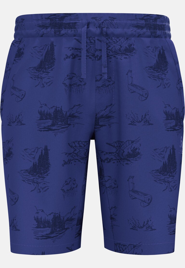 The Essentials print hiking shorts