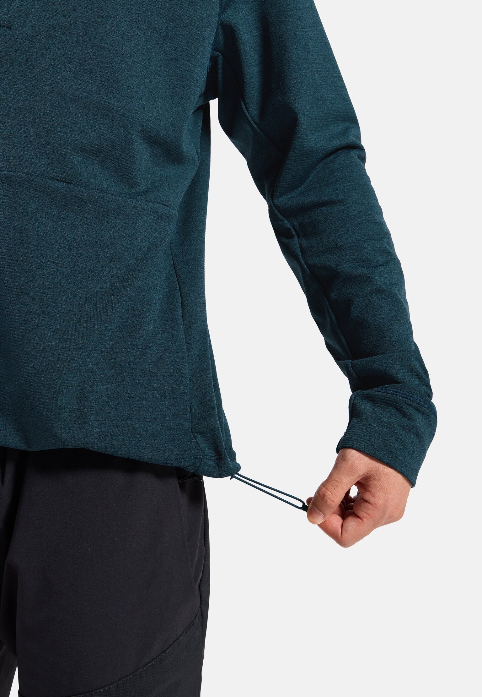 Haut demi-zip Grid Fleece