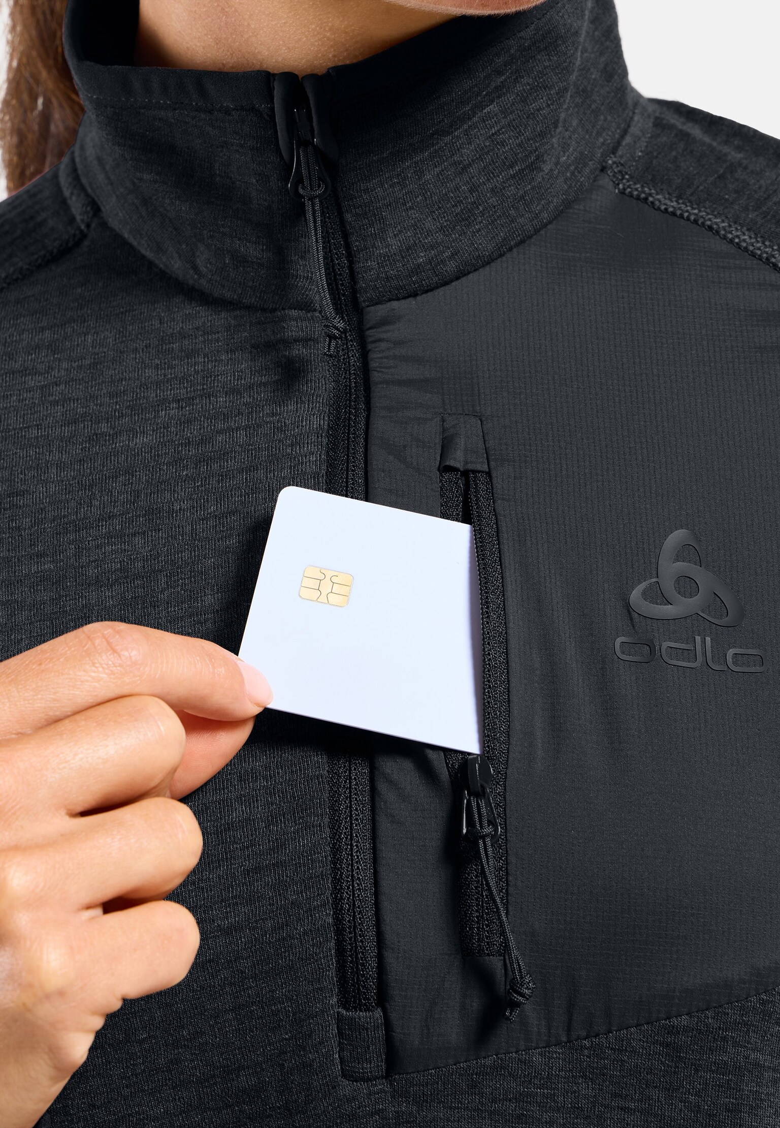 Ascent Mid Layer mit Halbreissverschluss