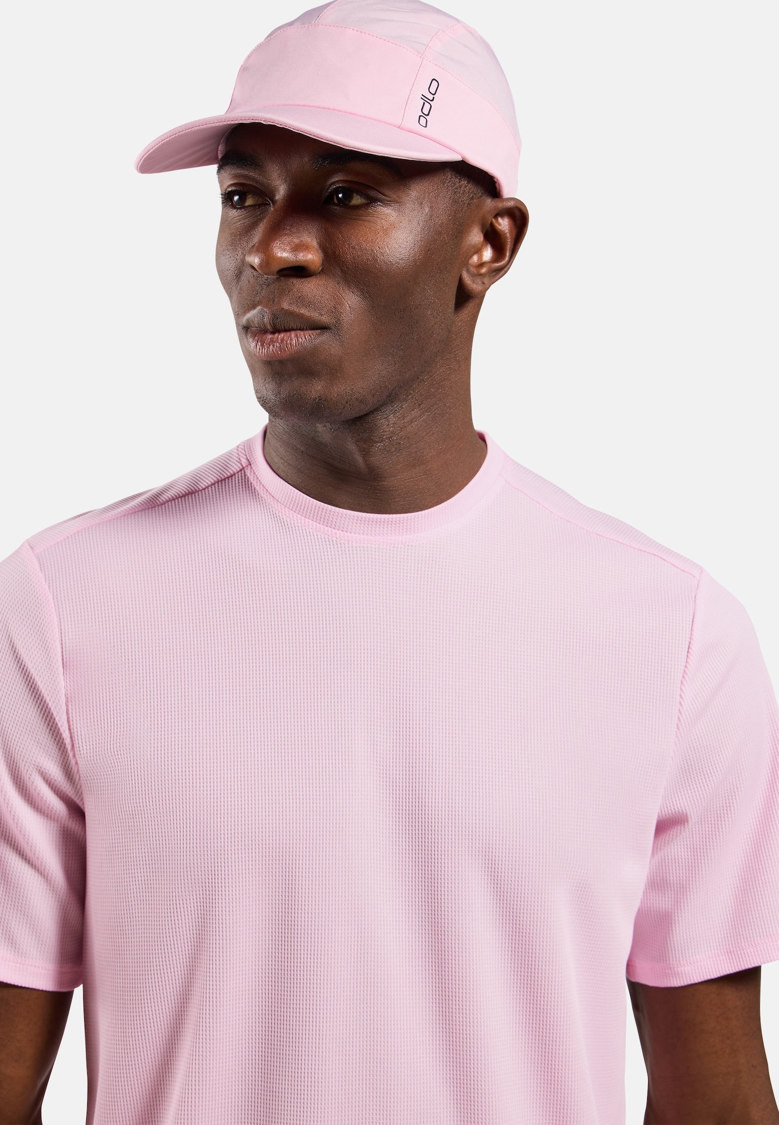 T-shirt à manches courtes et col rond Cubic Light