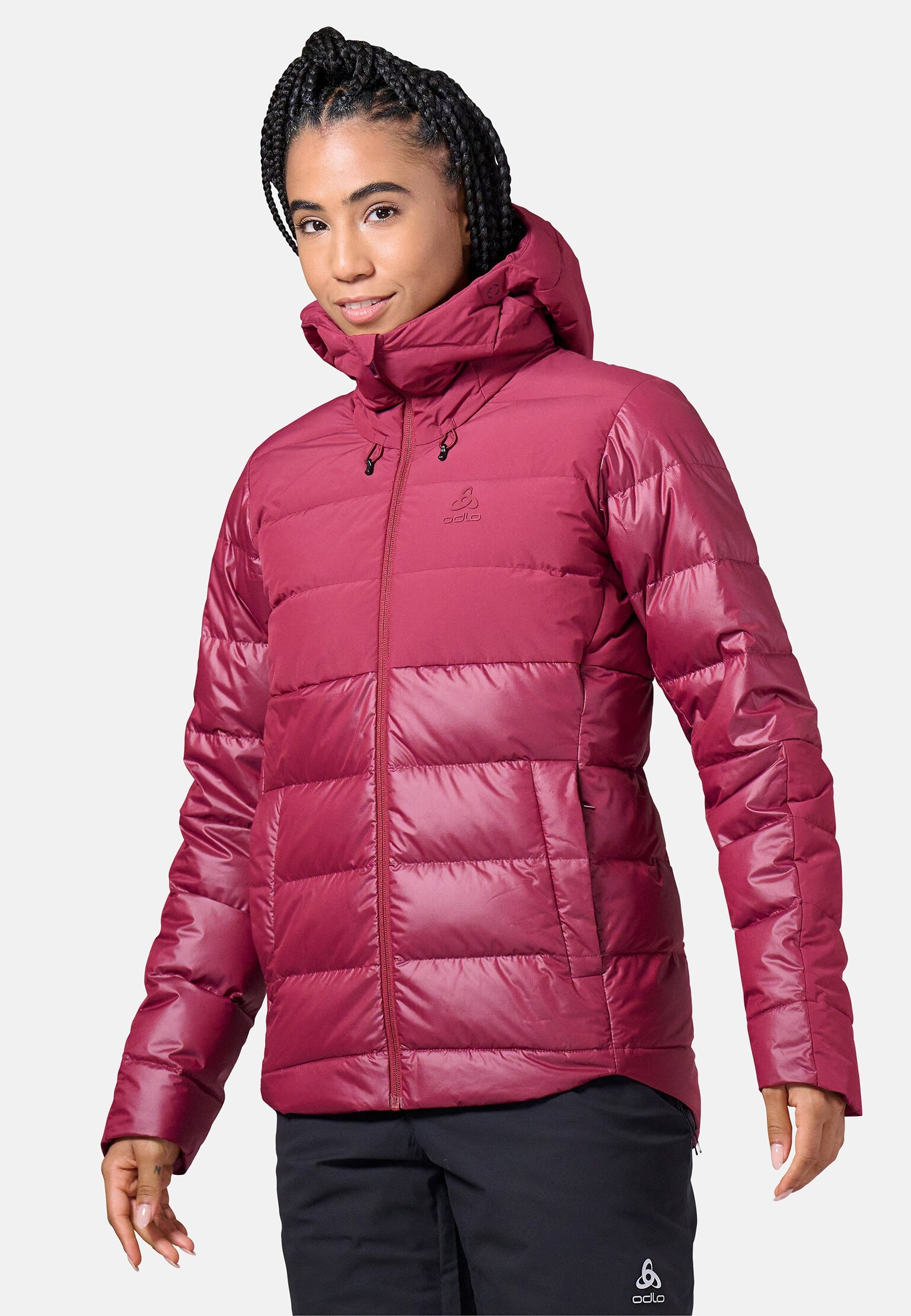 The Severin N-Thermic recycled down hooded jacket