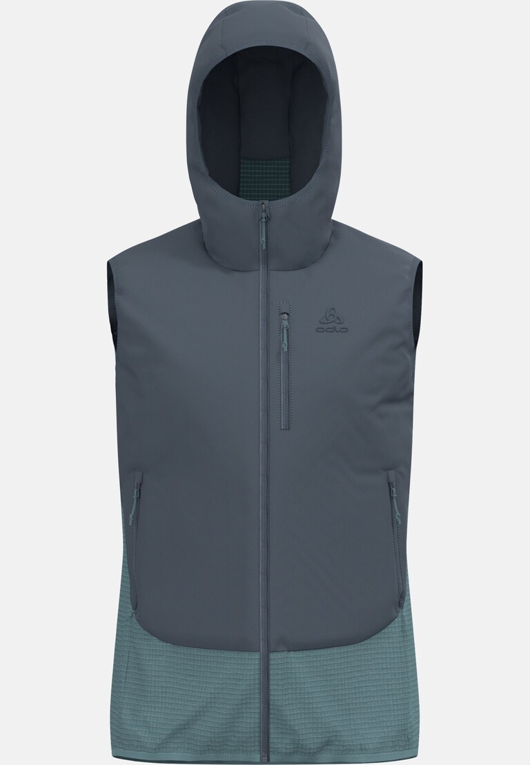 The Ascent wool insulated hybrid vest