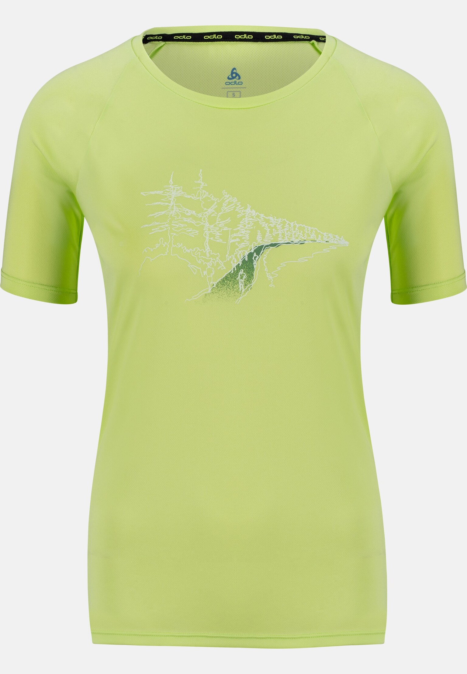 T-shirt da running Essentials con stampa