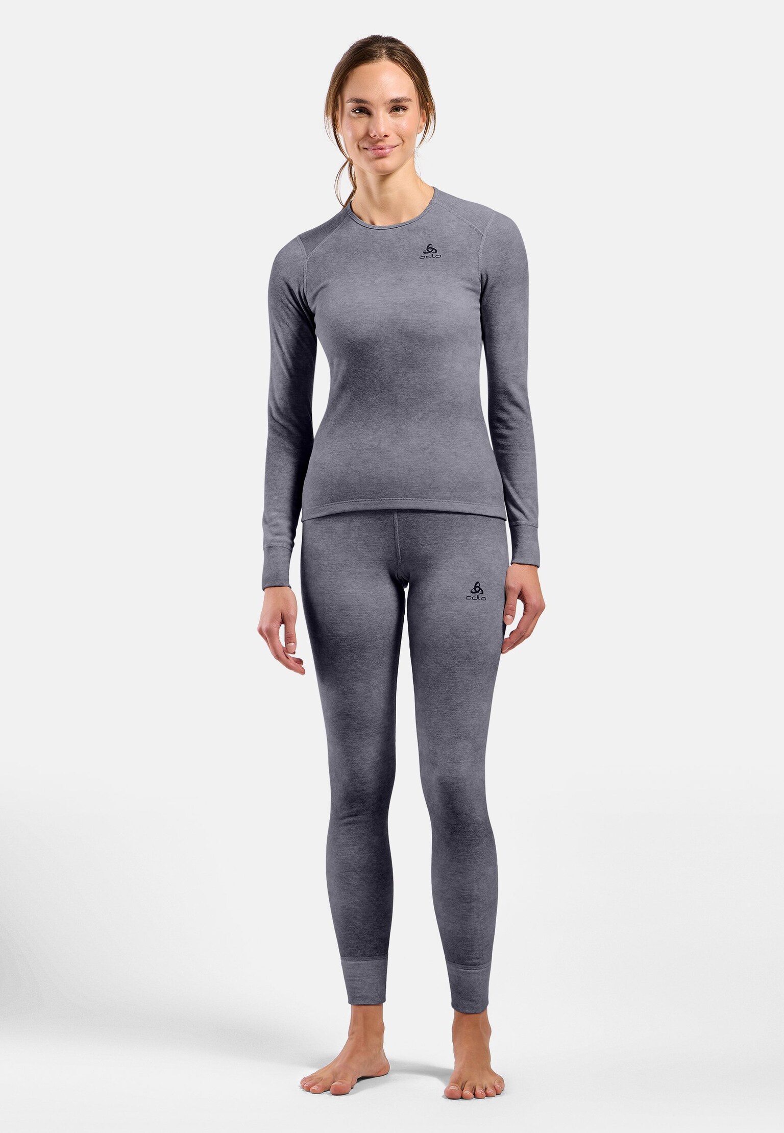 Maglia base layer Odlo x POW Collective Voices Active Warm con stampa