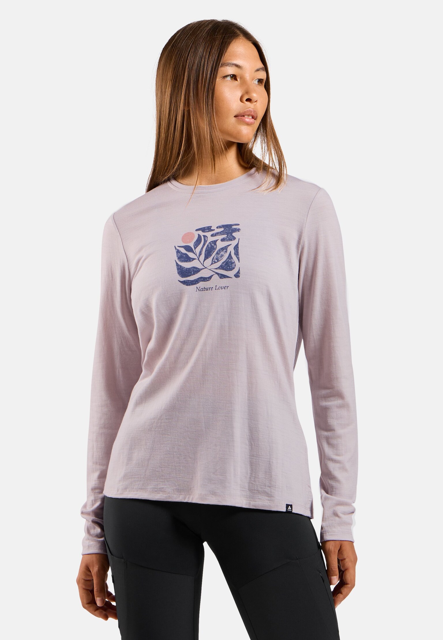 The Ascent merino 200 nature lover long sleeve t-shirt
