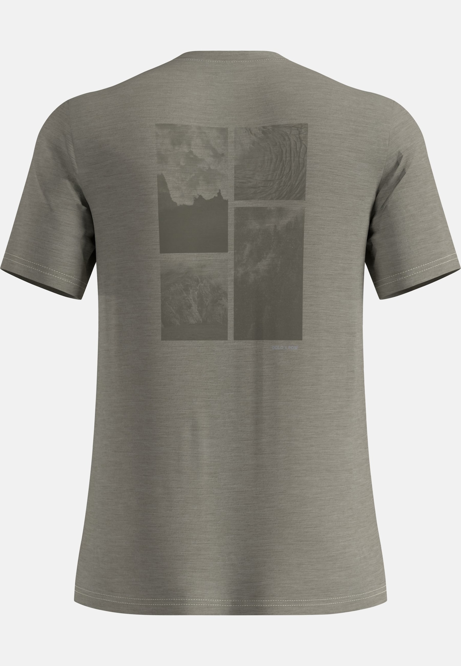 T-shirt Odlo X Pow Mérinos Tencel