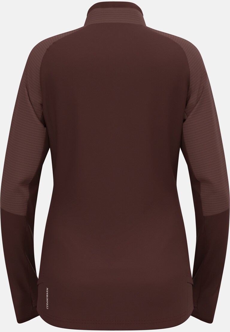 The Descent Ceramiwarm half zip mid layer