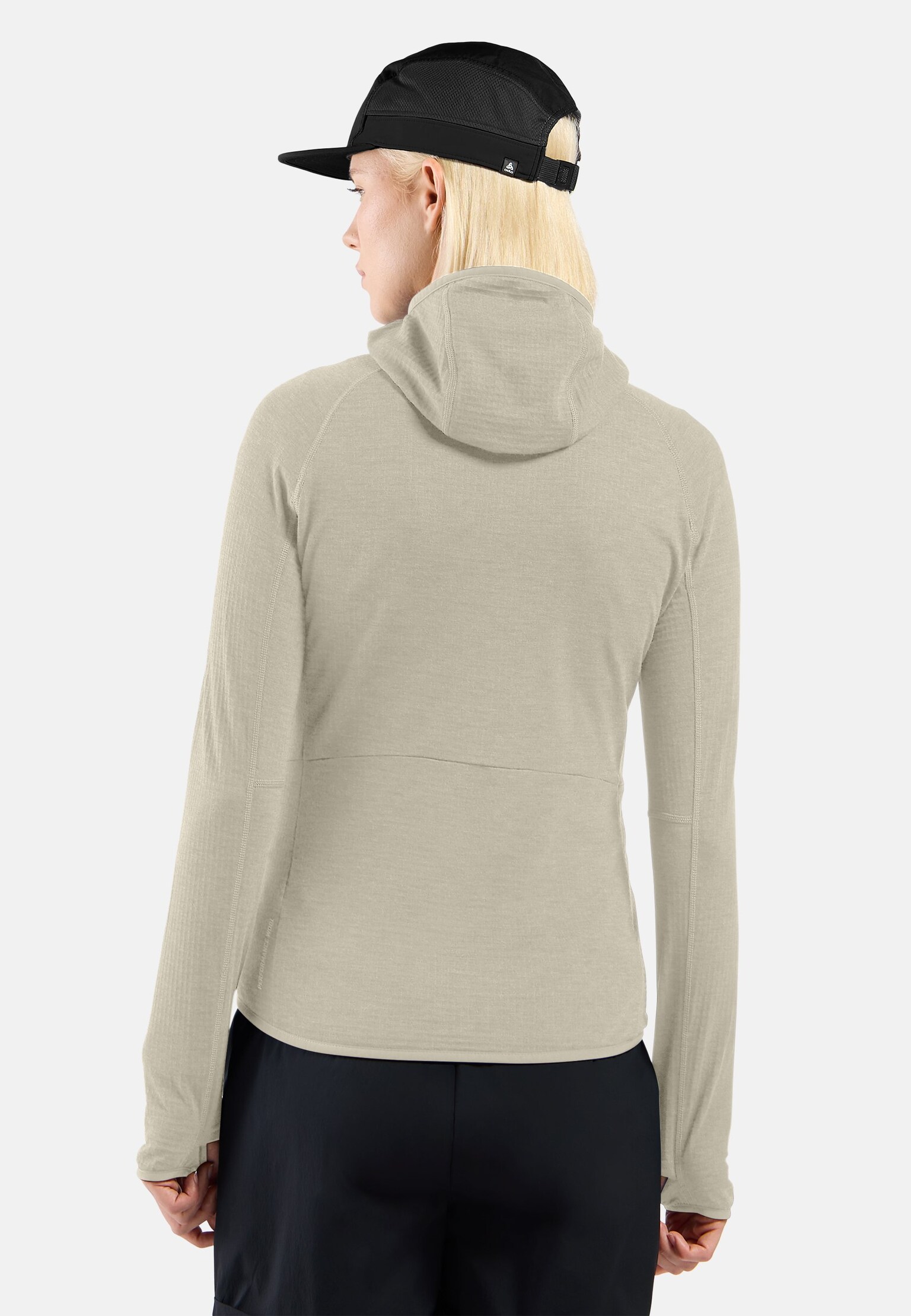 Ascent Mid Layer mit Kapuze und Reissverschluss