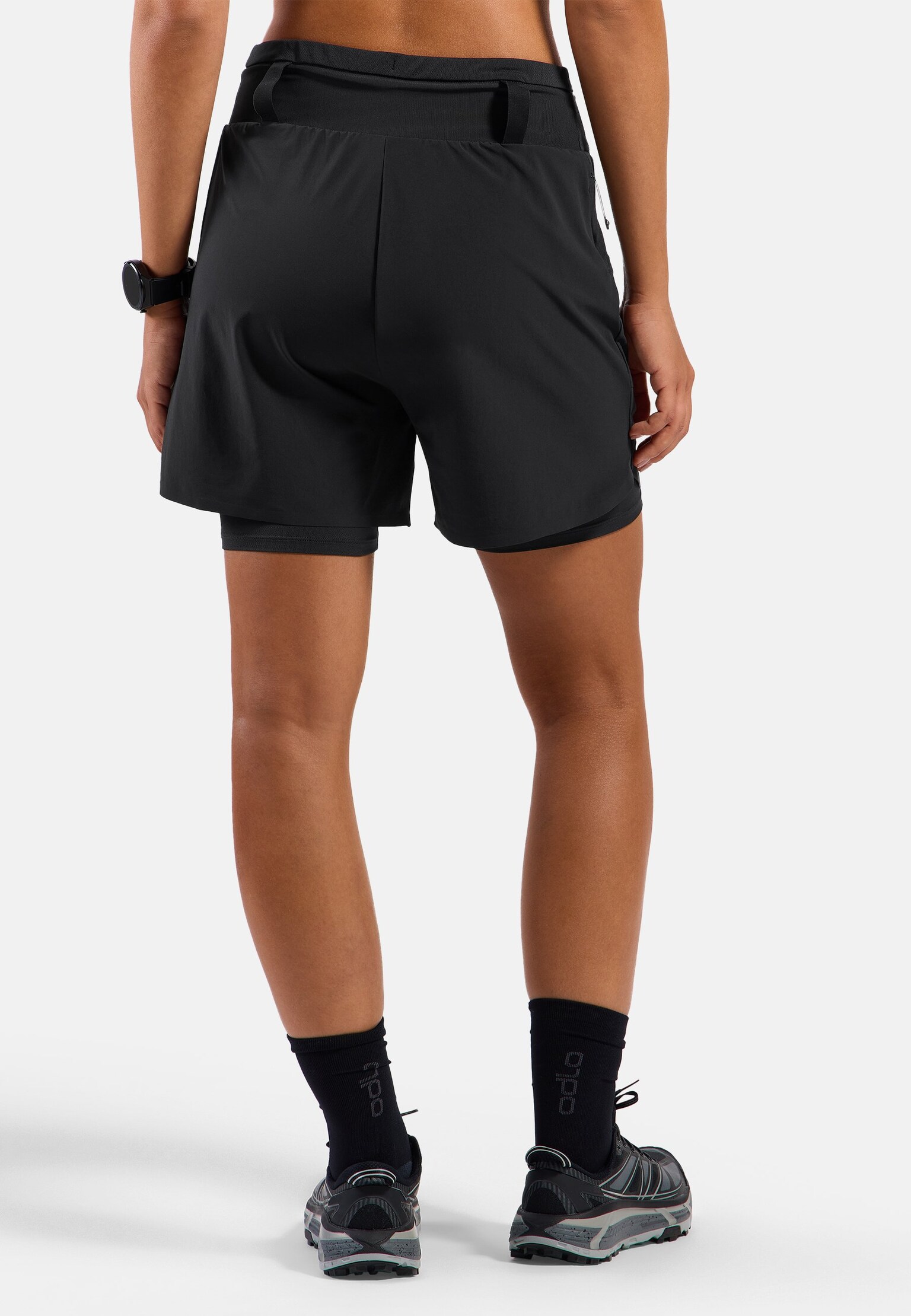 Short de running 2 en 1 X-Alp Trail 5 Inch