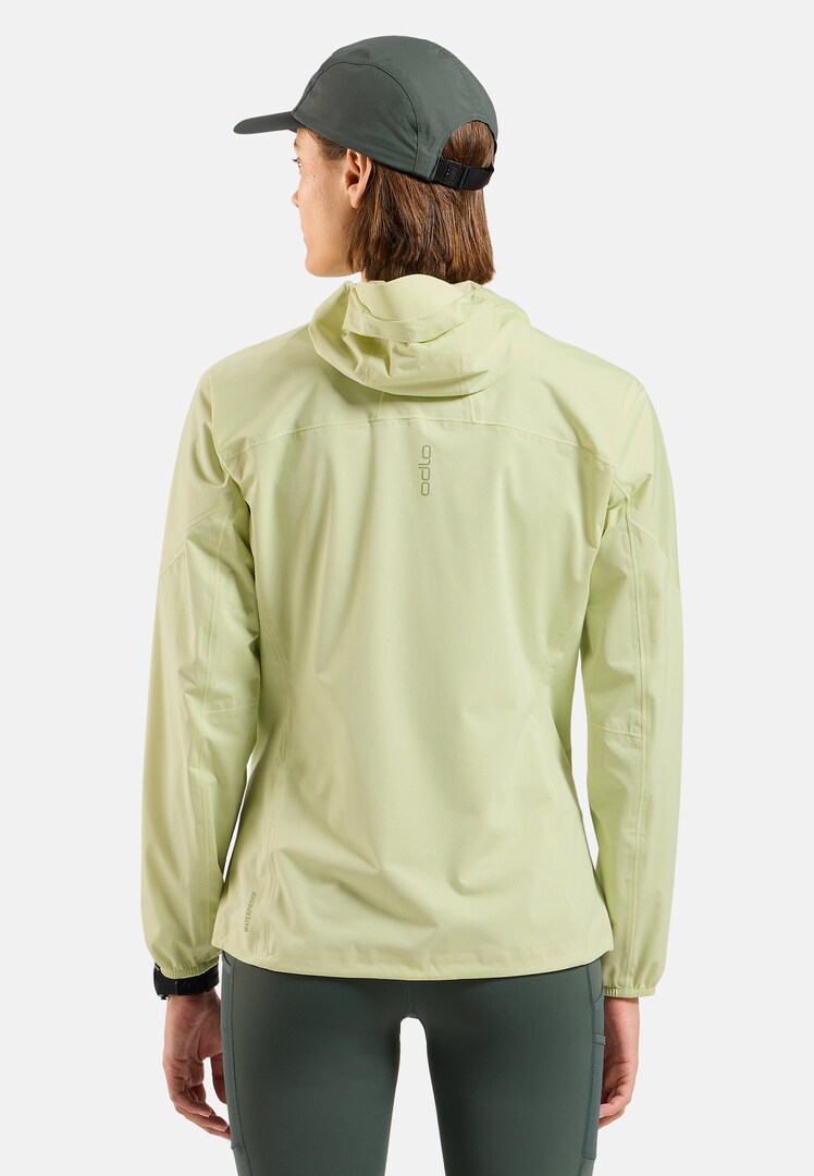 スキー bal 3M TAPED WATER PROOF JACKET Lime The X-Alp Performance Knit waterproof running jacket in