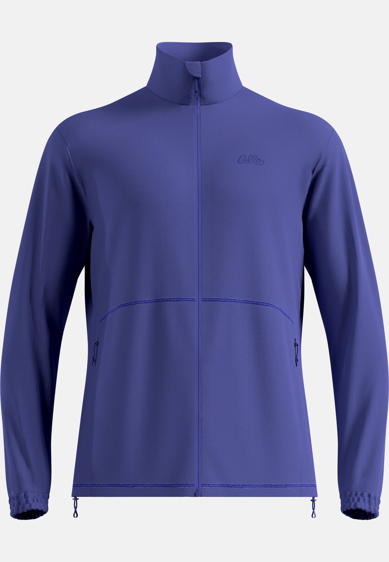 Mid layer multisport Essentials in pile classico a zip intera