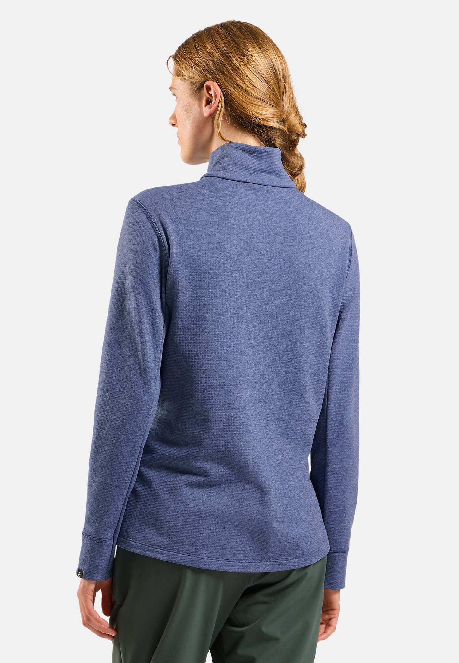 Essentials Multisport Mid Layer aus Grid-Fleece mit Reissverschluss