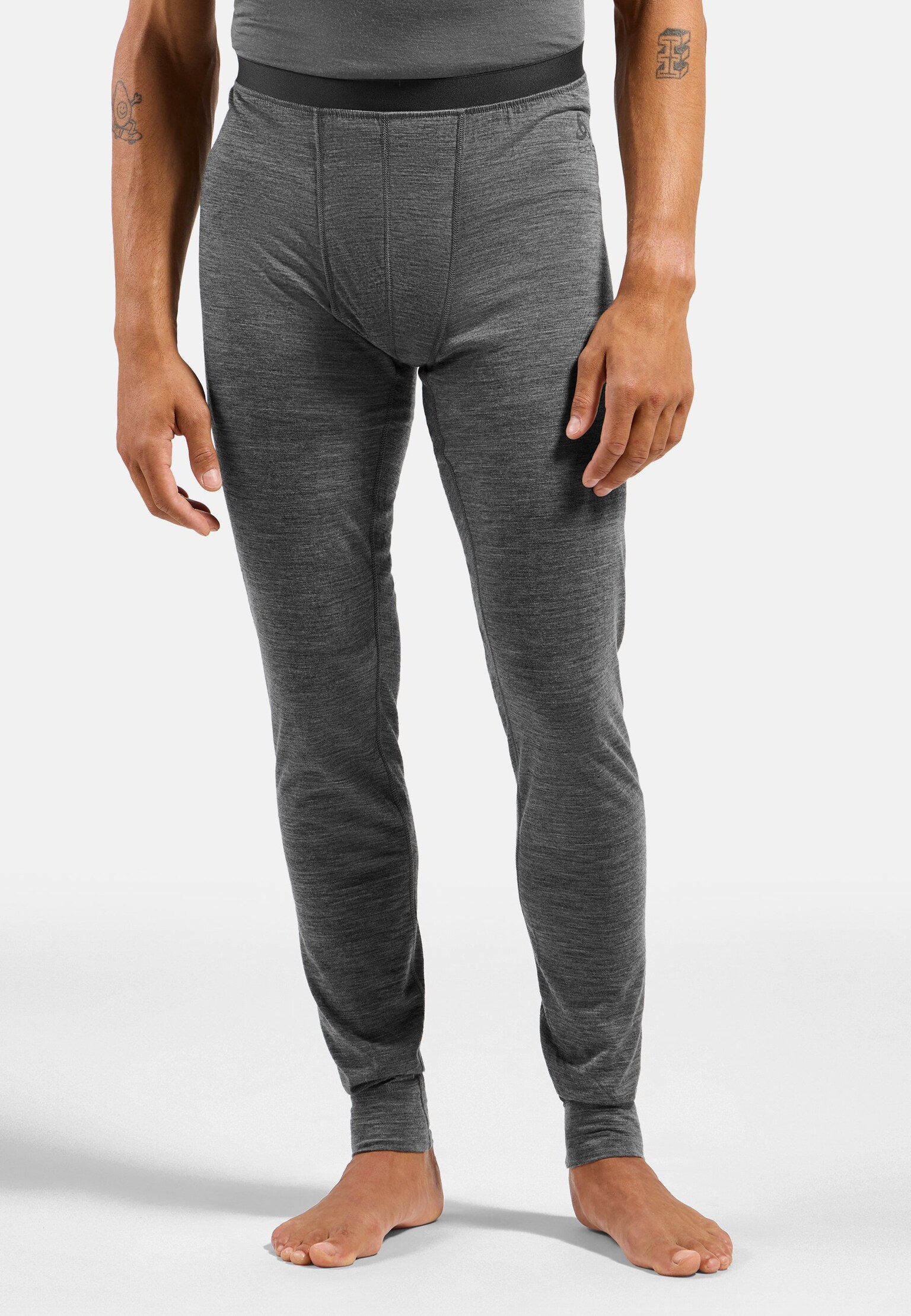 Natural 100% Merino Warm-basislaagbroek voor heren