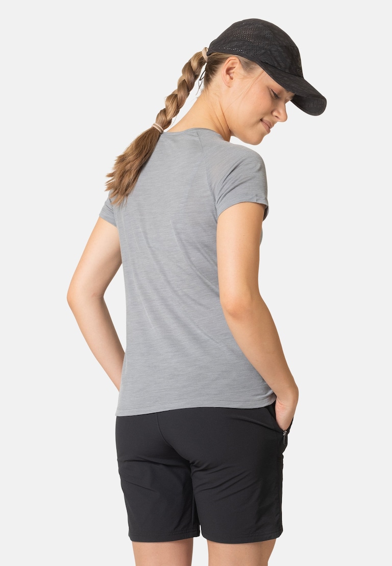 The Ascent Performance Wool Light sunrise t-shirt