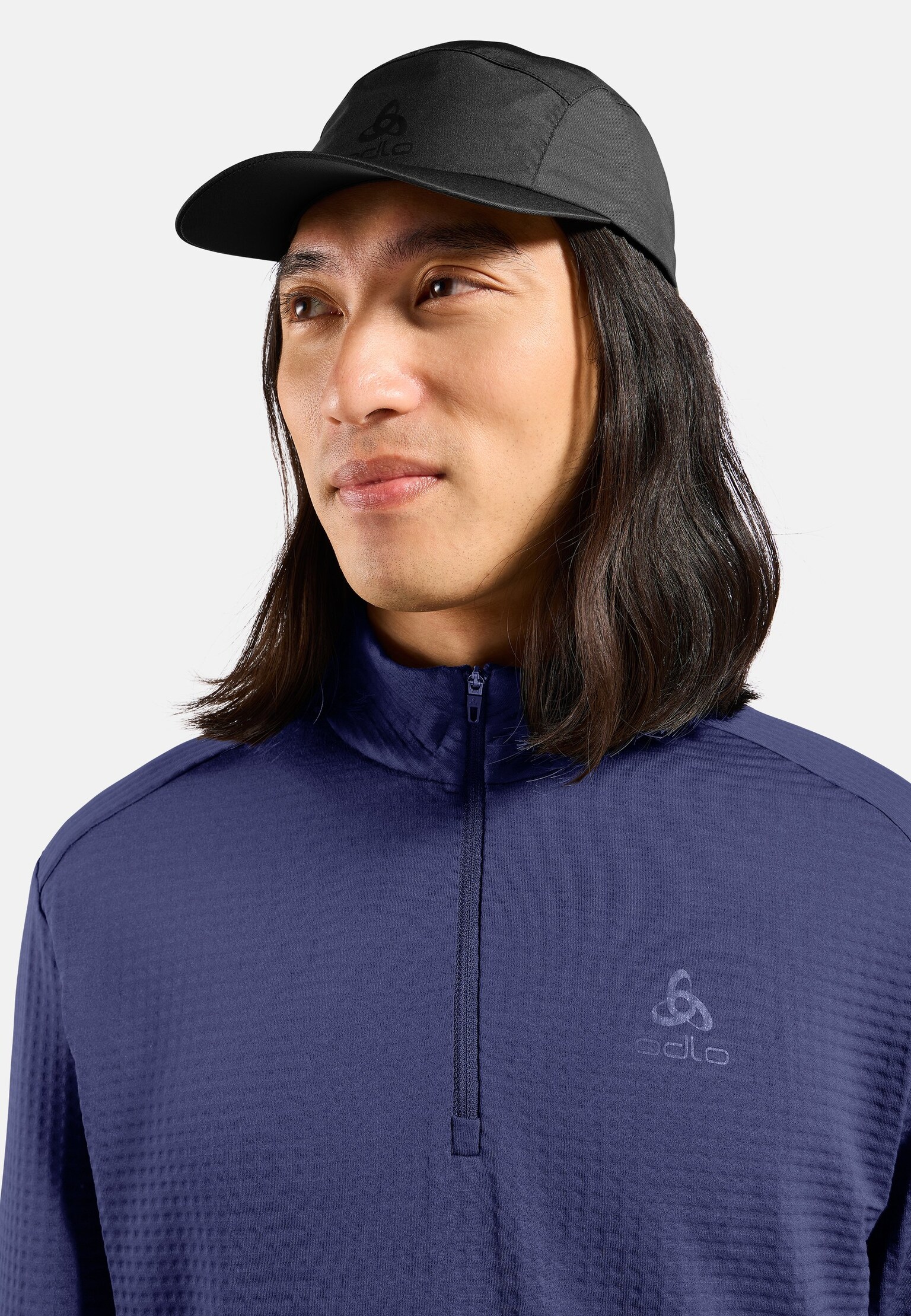 Essentials Thermal Laufshirt mit Halbreissverschluss