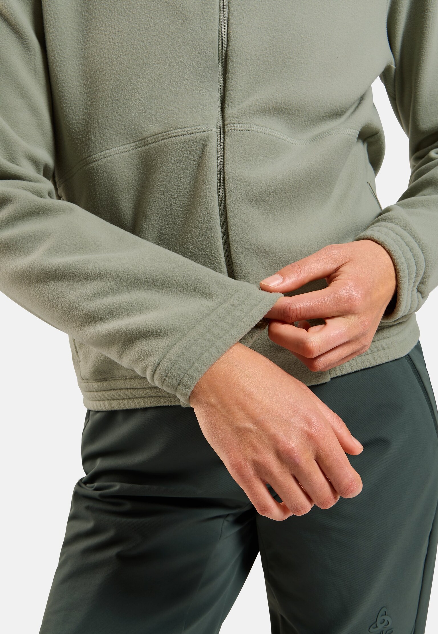 Essentials Multisport klassieke fleece mid layer met volledige rits