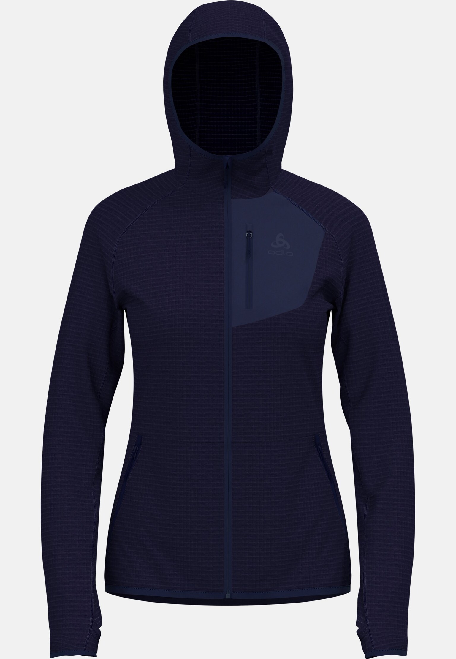 The Ascent mid layer hooded zip