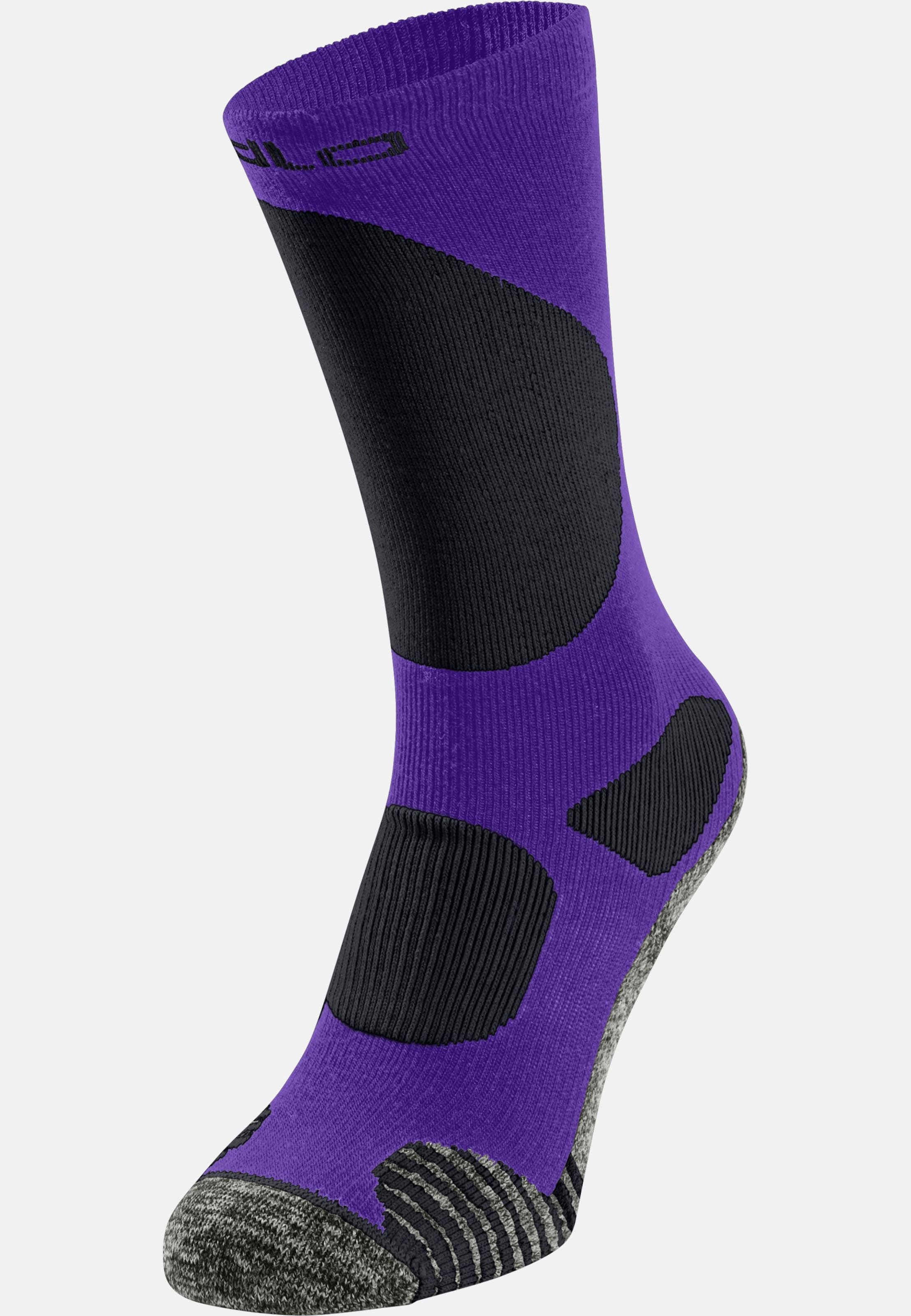 Odlo Active Warm Basic-Skisocken für Kinder, 23-26, schwarz