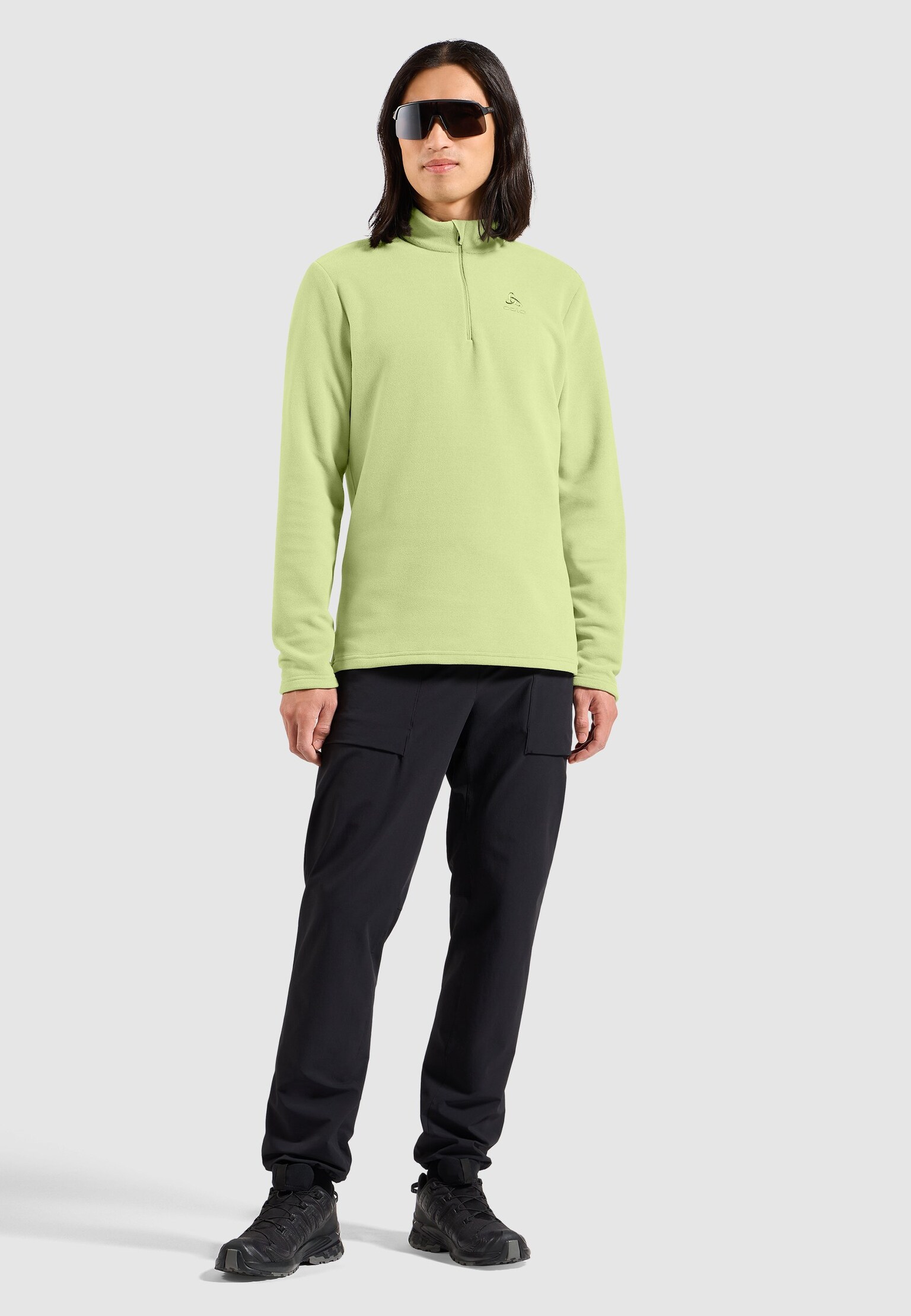 The men's Roy half-zip mid layer