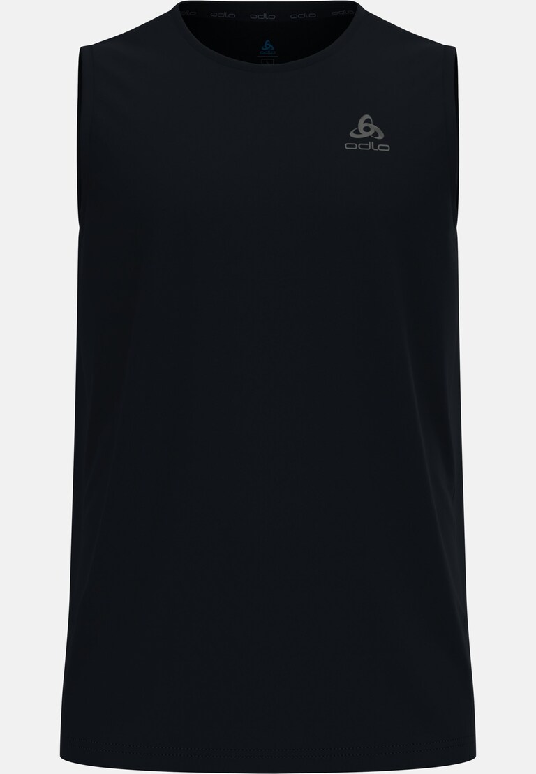 Essentials-basislaaghardloopsinglet voor heren