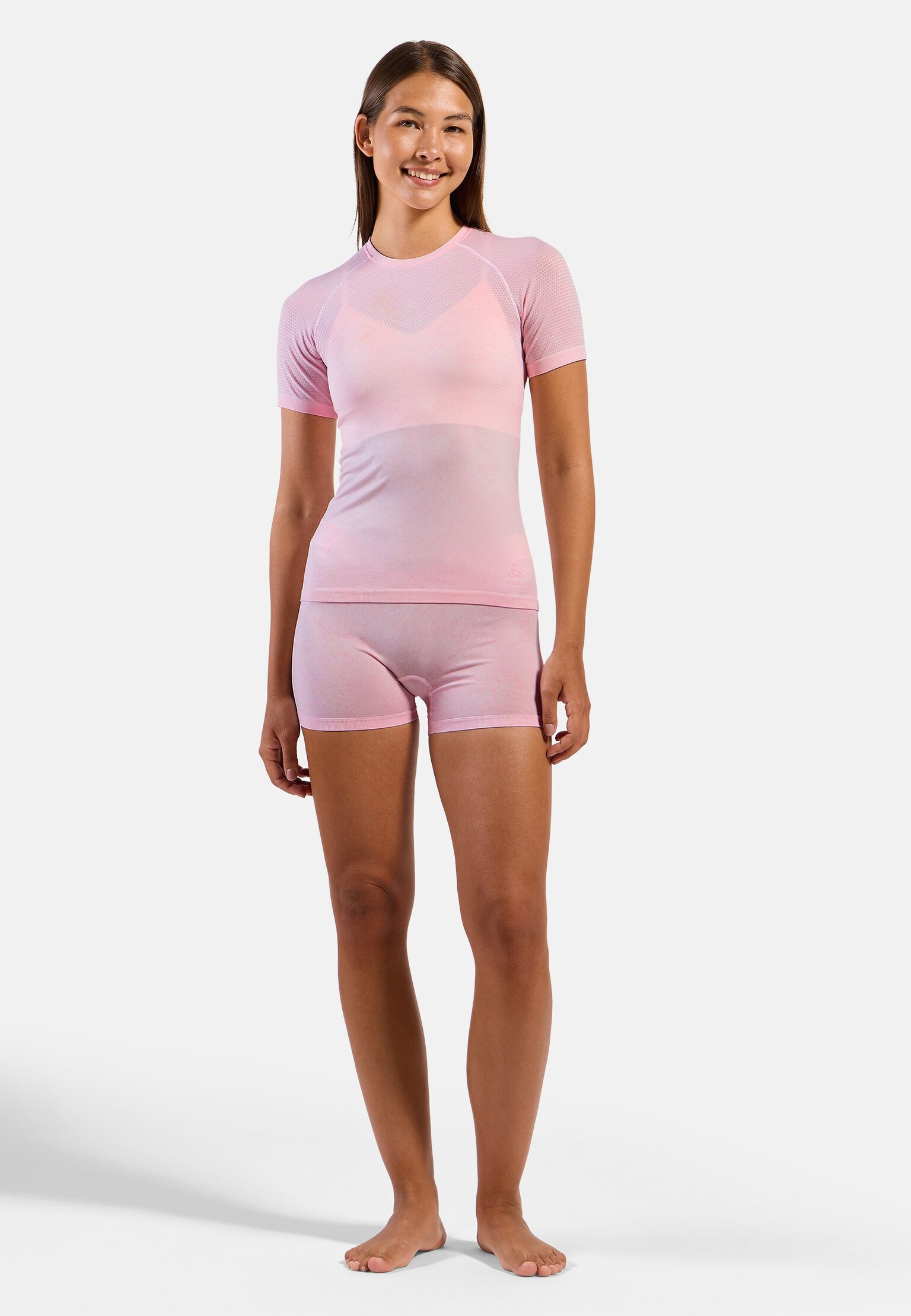 Haut technique à manches courtes avec motif effet pluie Performance Light