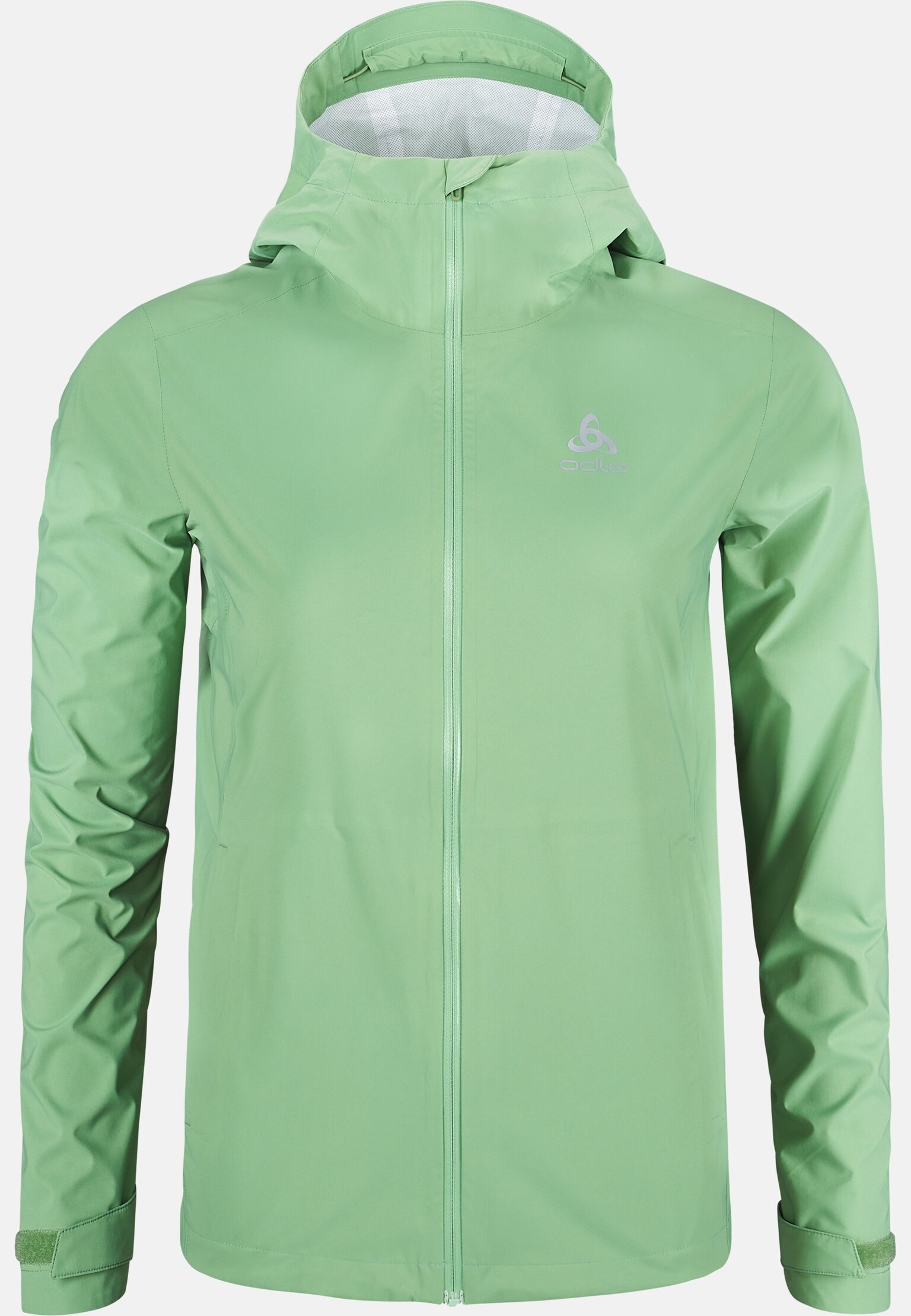 The women's Aegis 2.5L waterproof hardshell jacket