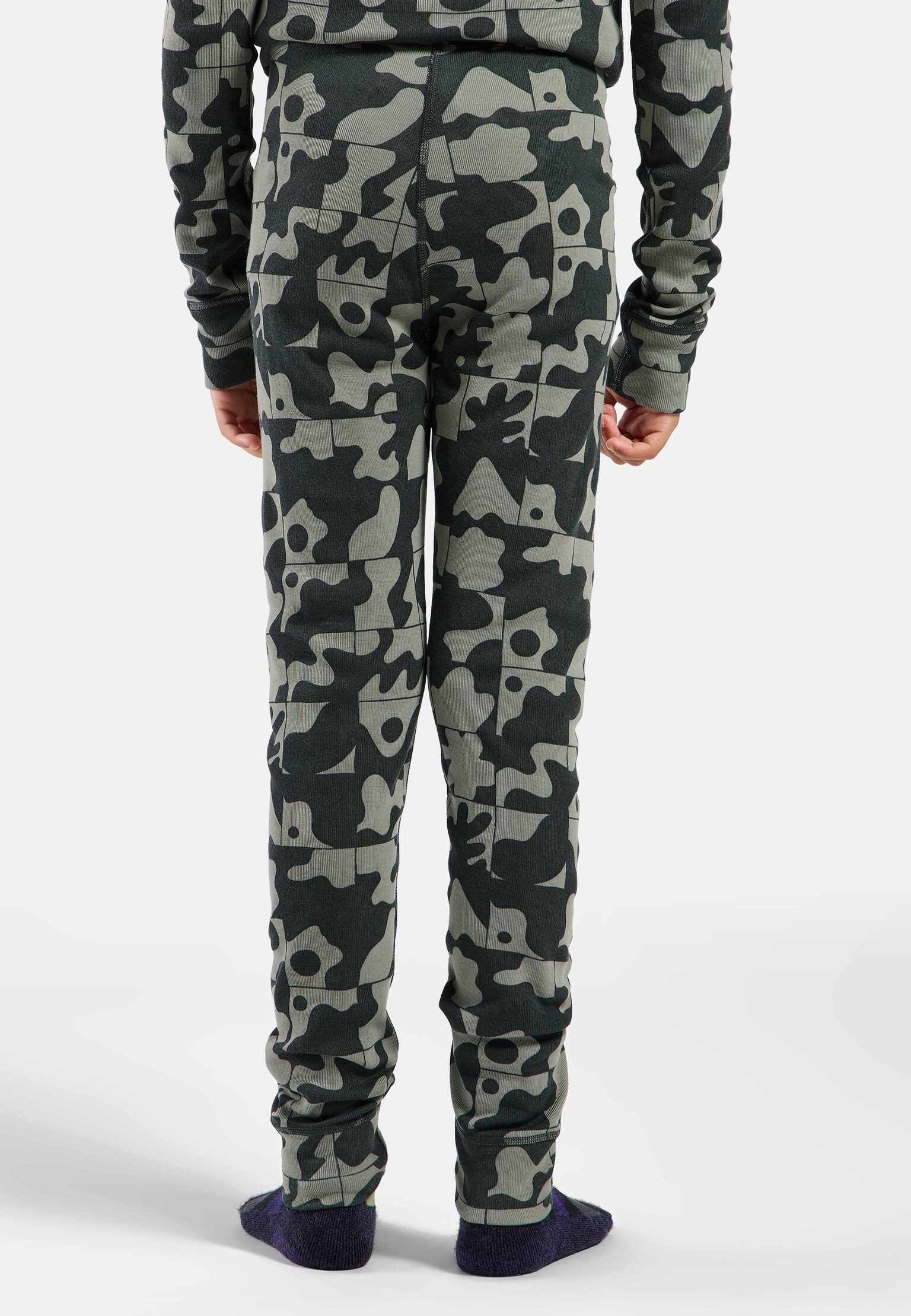 Adventurer Active Warm Base-Layer-Tights mit Print