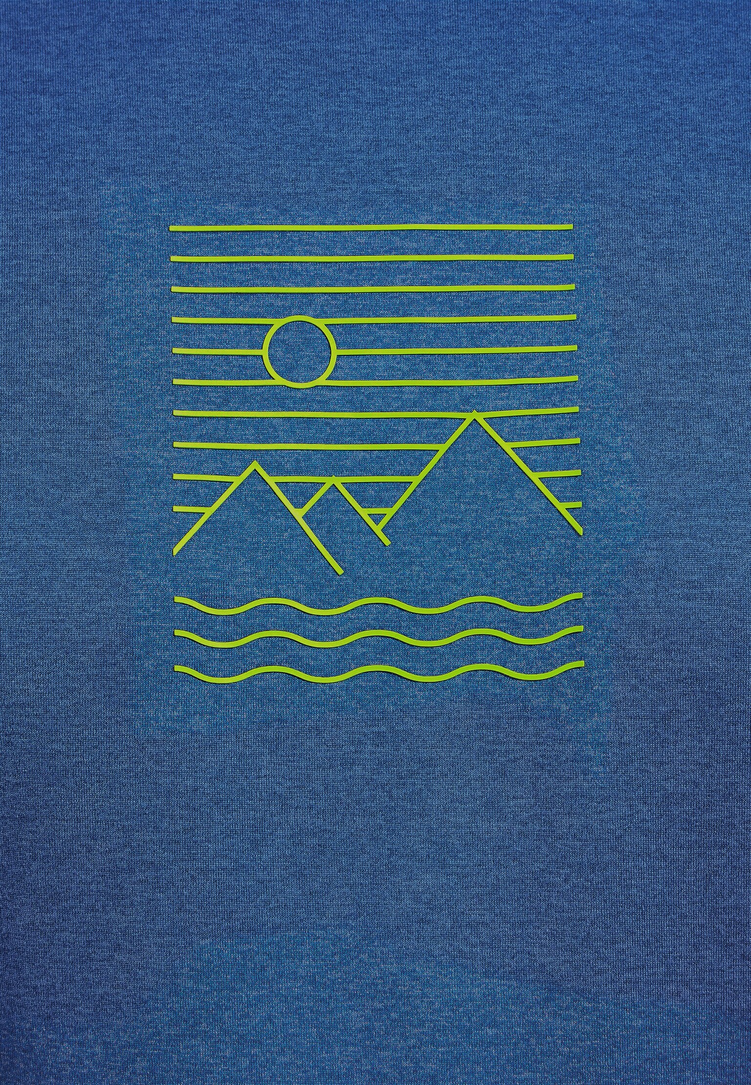 Ascent T-Shirt mit Landschaftsmotiv