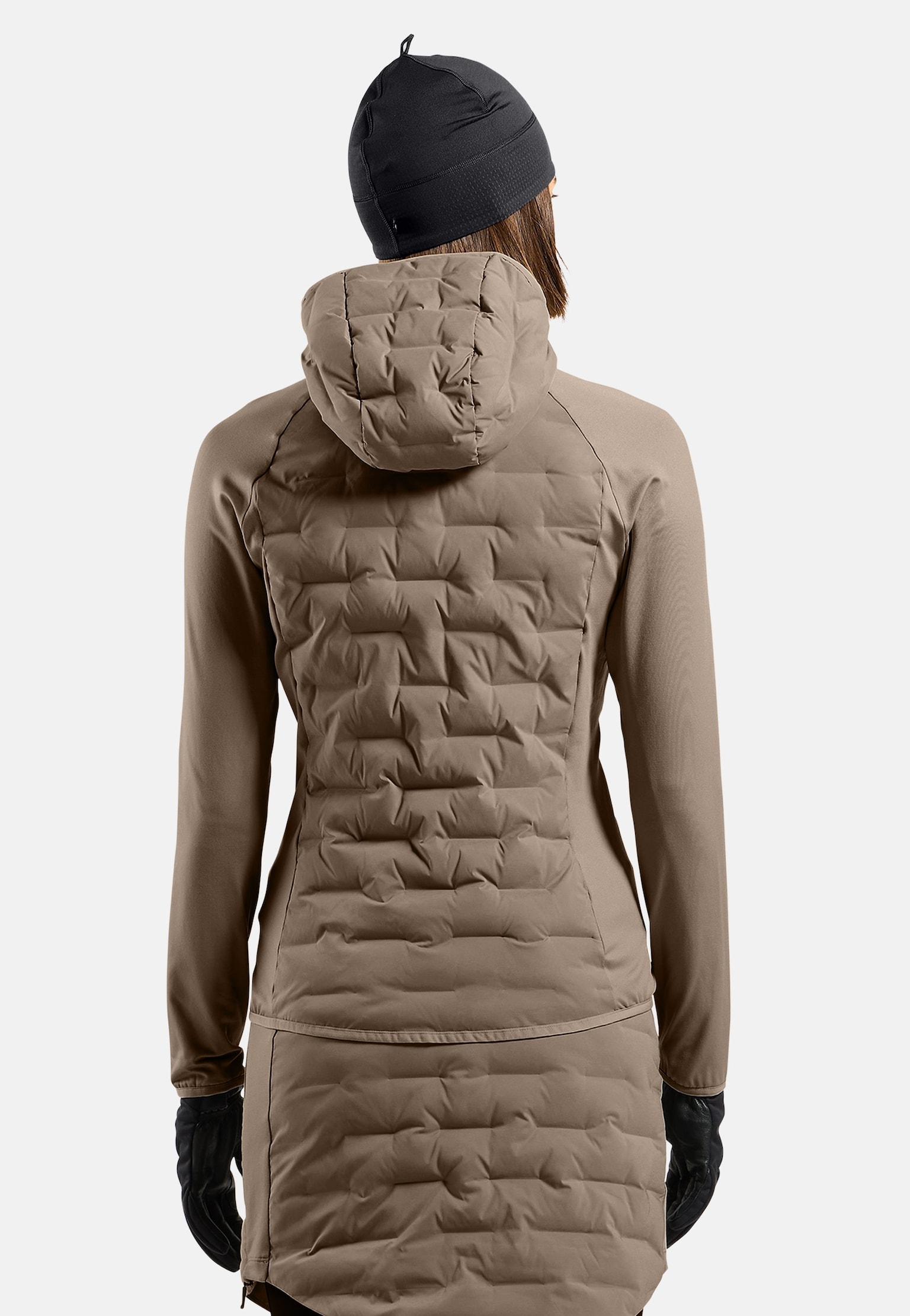 Haut à capuche de ski de fond zippé Zeroweight Insulator