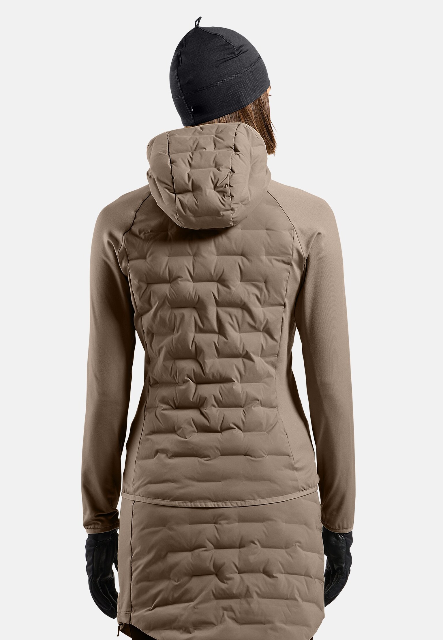 Pull à capuche hybride zippé Zeroweight Insulator