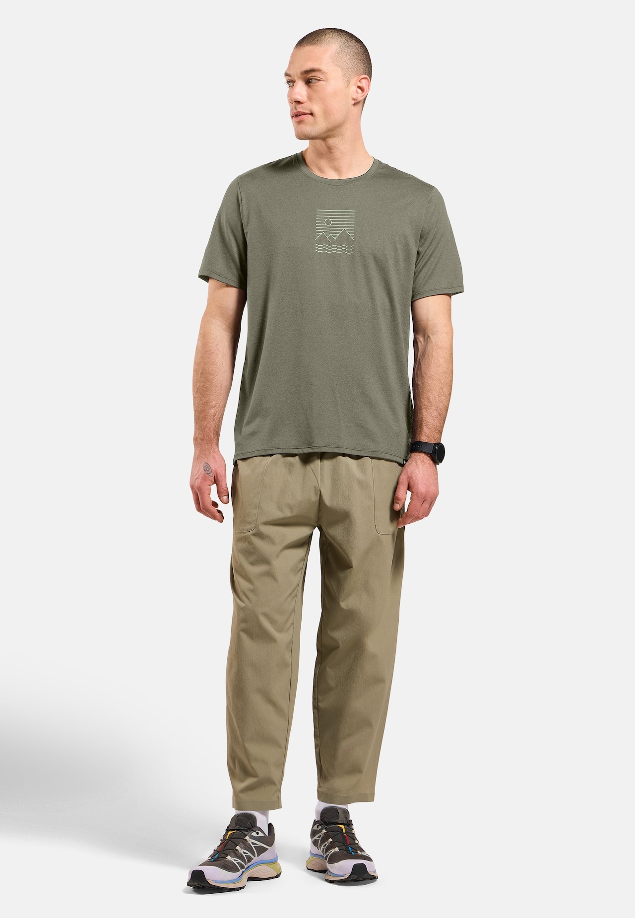 Ascent Sun. Sea. Mountains. T-Shirt
