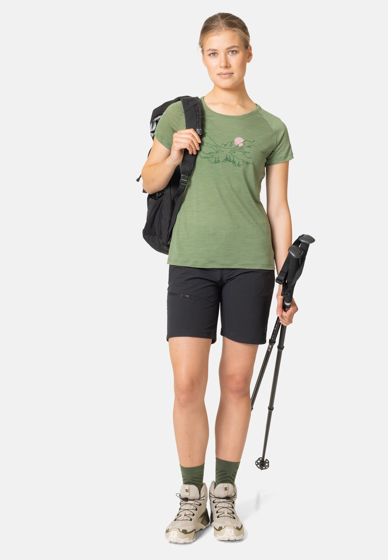 The Ascent Performance Wool 130 valley t-shirt