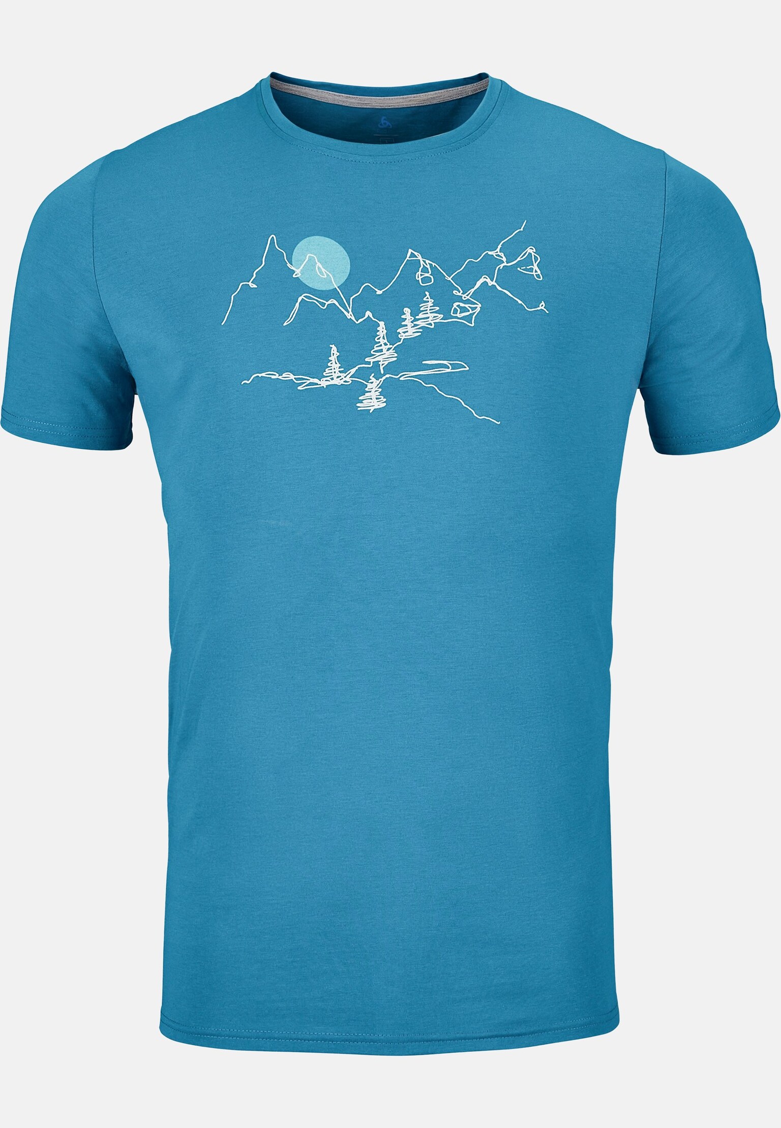 T-shirt à imprimé paysage Nikko