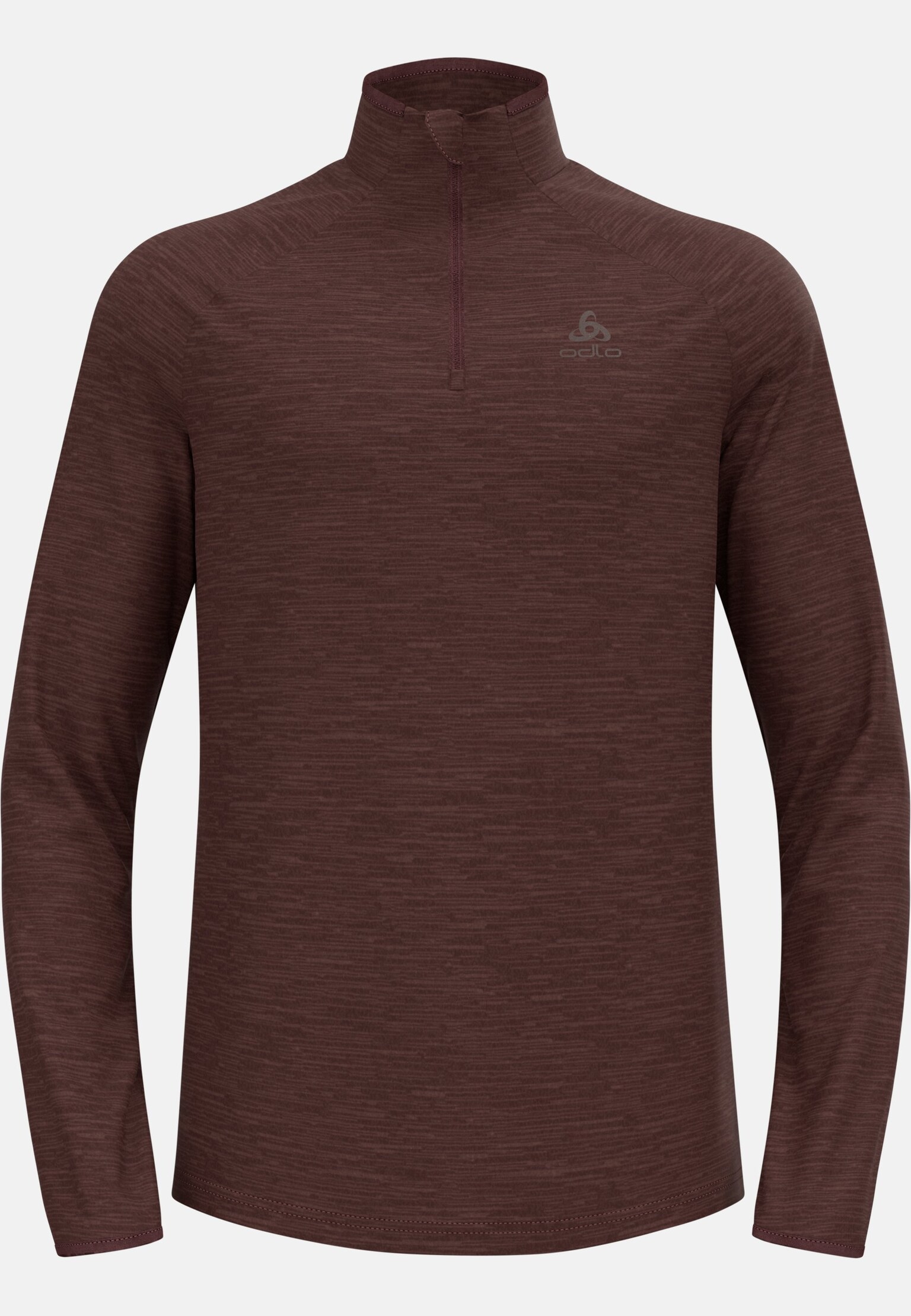 Mid layer a manica lunga con mezza zip Run Easy da uomo