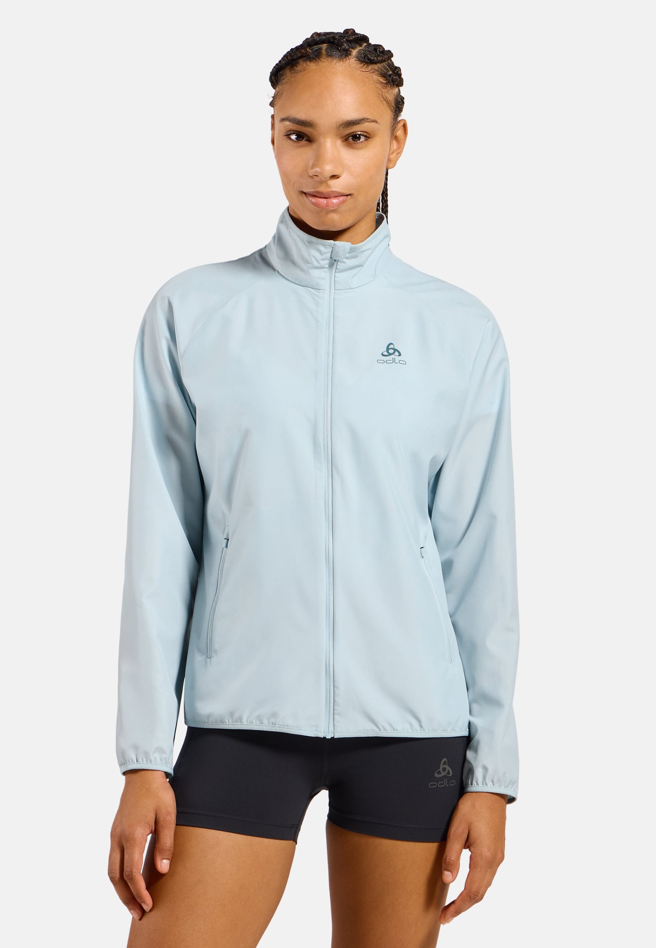Odlo Essential Light Laufjacke für Damen - Running - blau, M