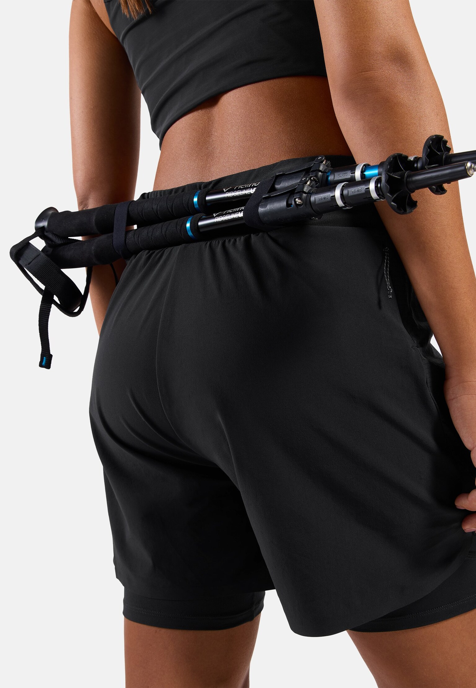 Short de running 2 en 1 X-Alp Trail 5 Inch