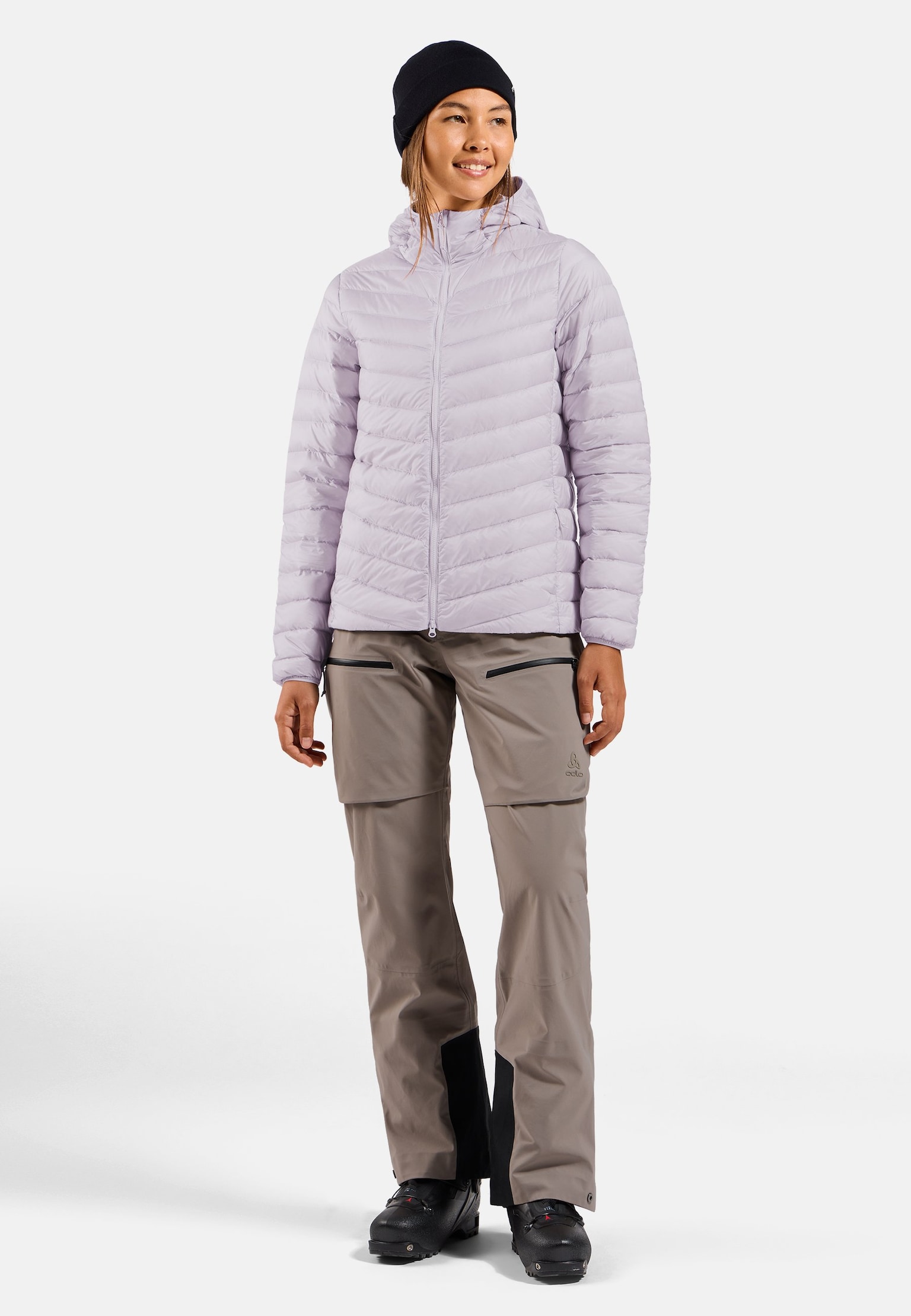 The X-Alp packable hooded down jacket