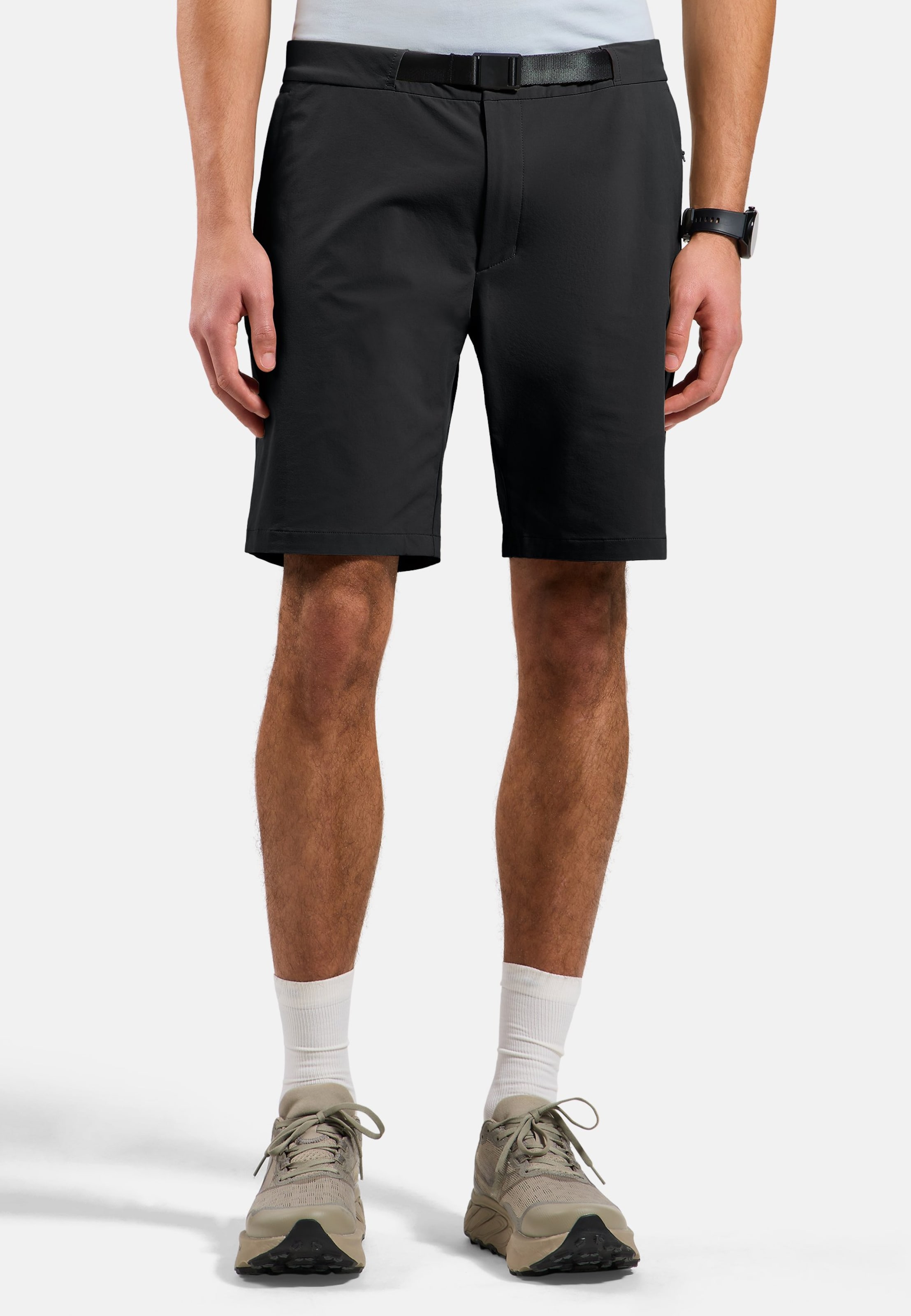 Odlo Ascent Shorts für Herren - Wandern - schwarz, 48