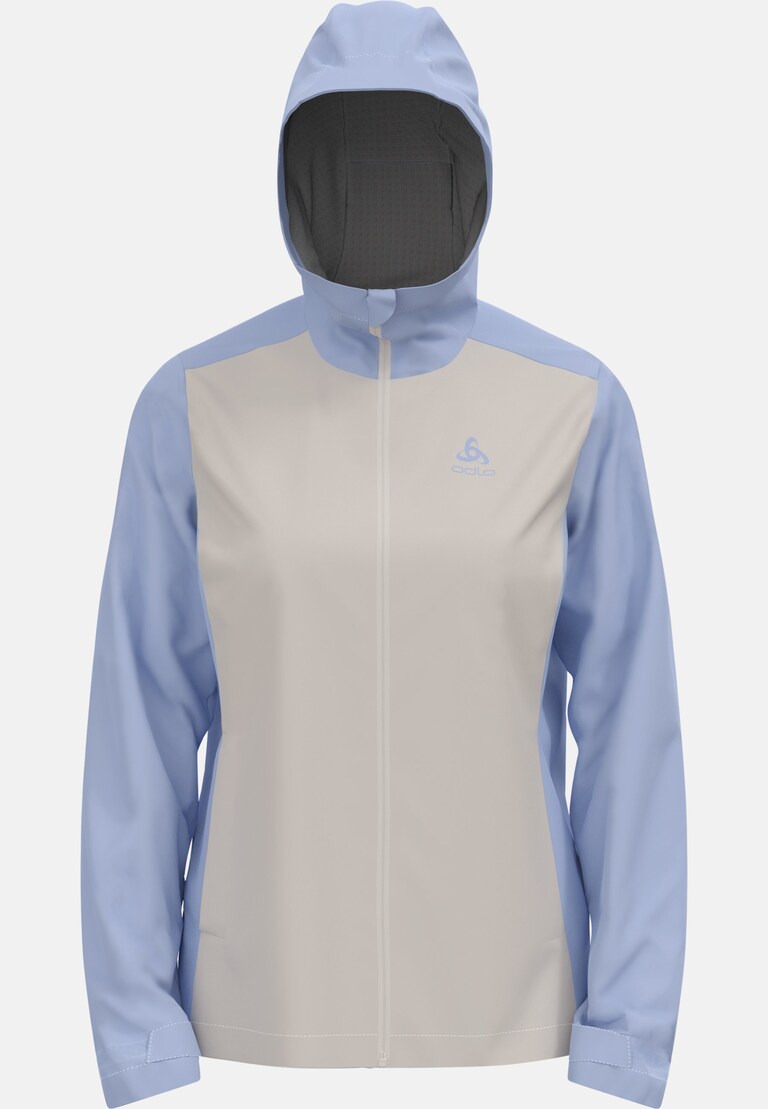 The women's Aegis 2.5L waterproof hardshell jacket