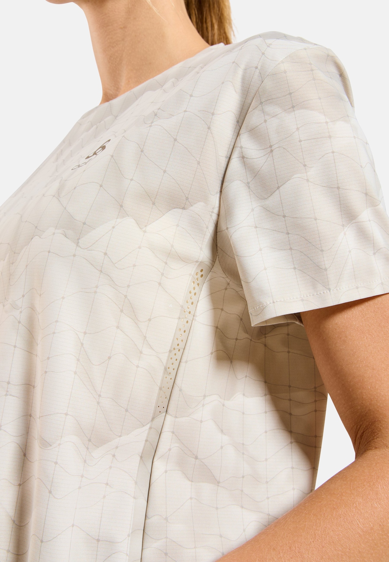 Zeroweight Chill-Tec Print Hardloop T-Shirt
