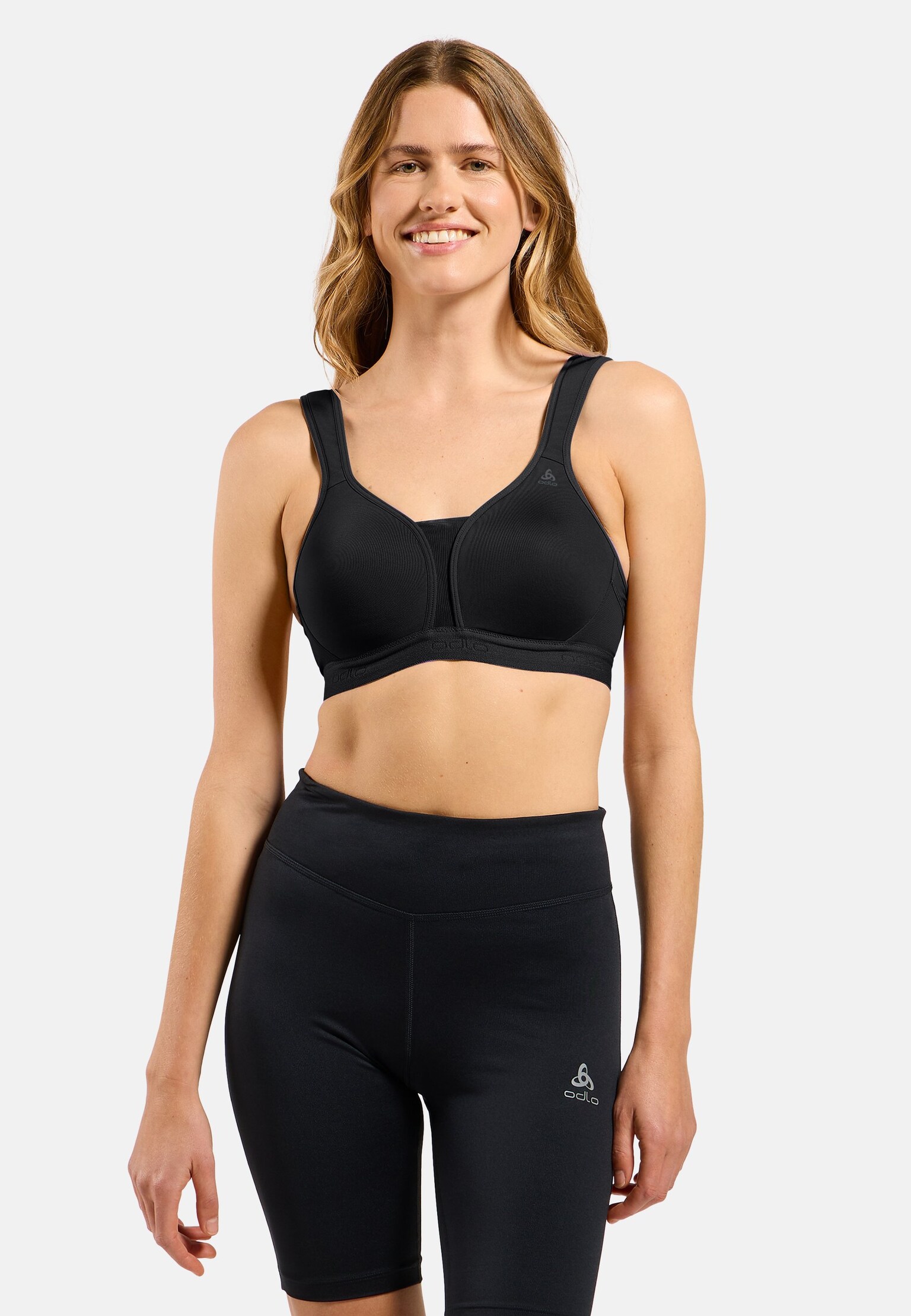 The women's padded high sports bra
