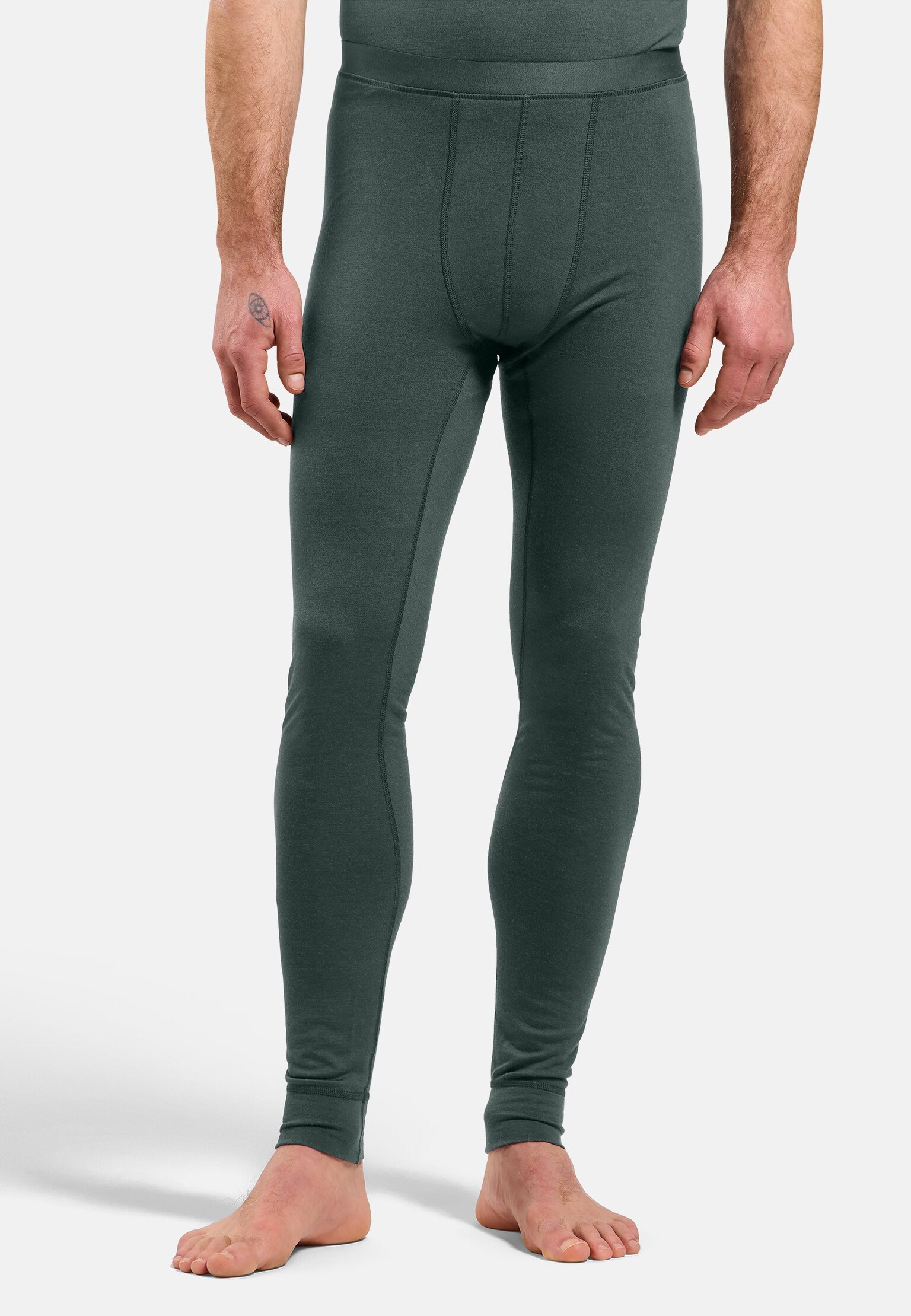 Natural 100% Merino Warm-basislaagbroek voor heren