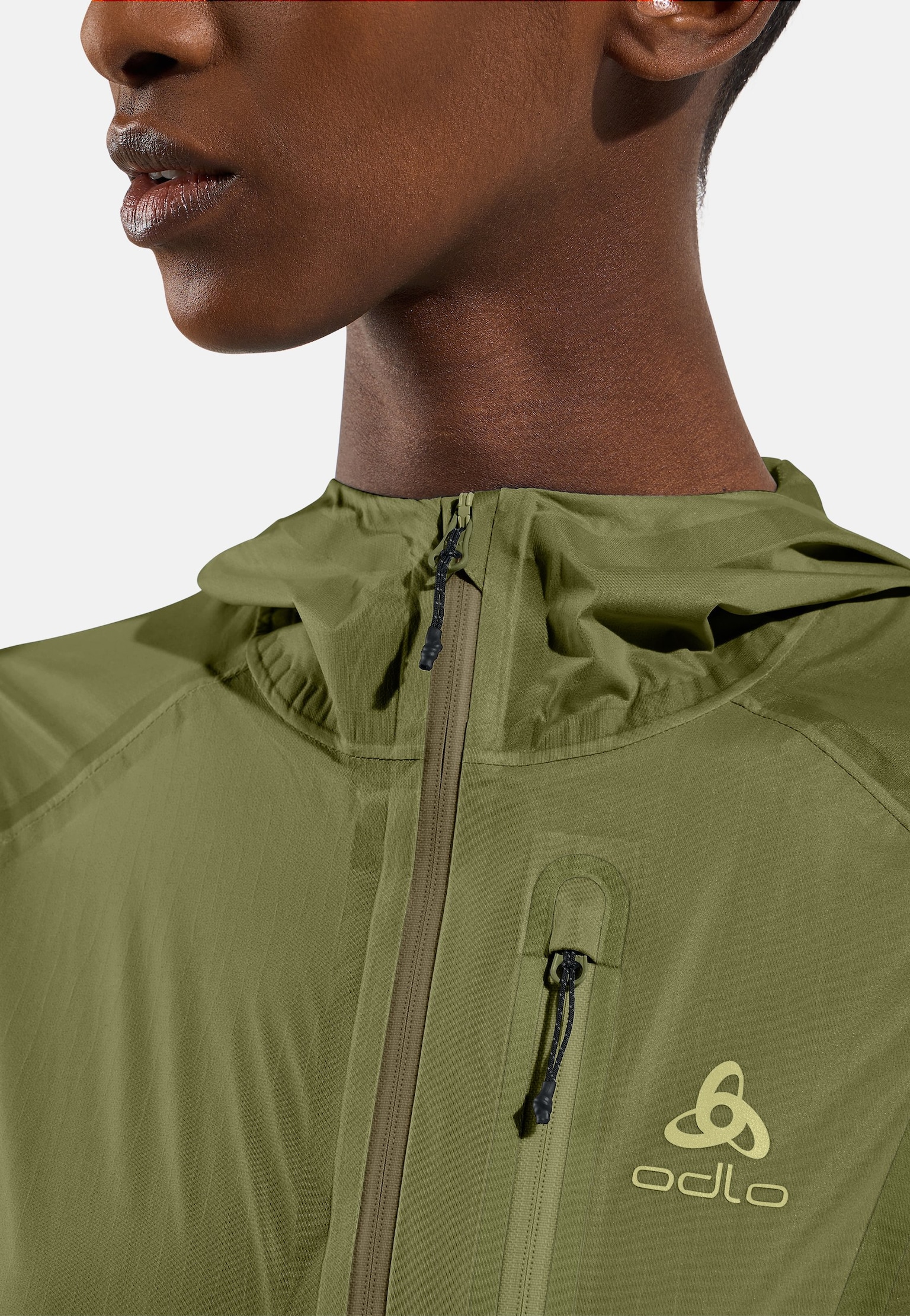 The Zeroweight Dual Dry Performance Knit waterproof running jacket