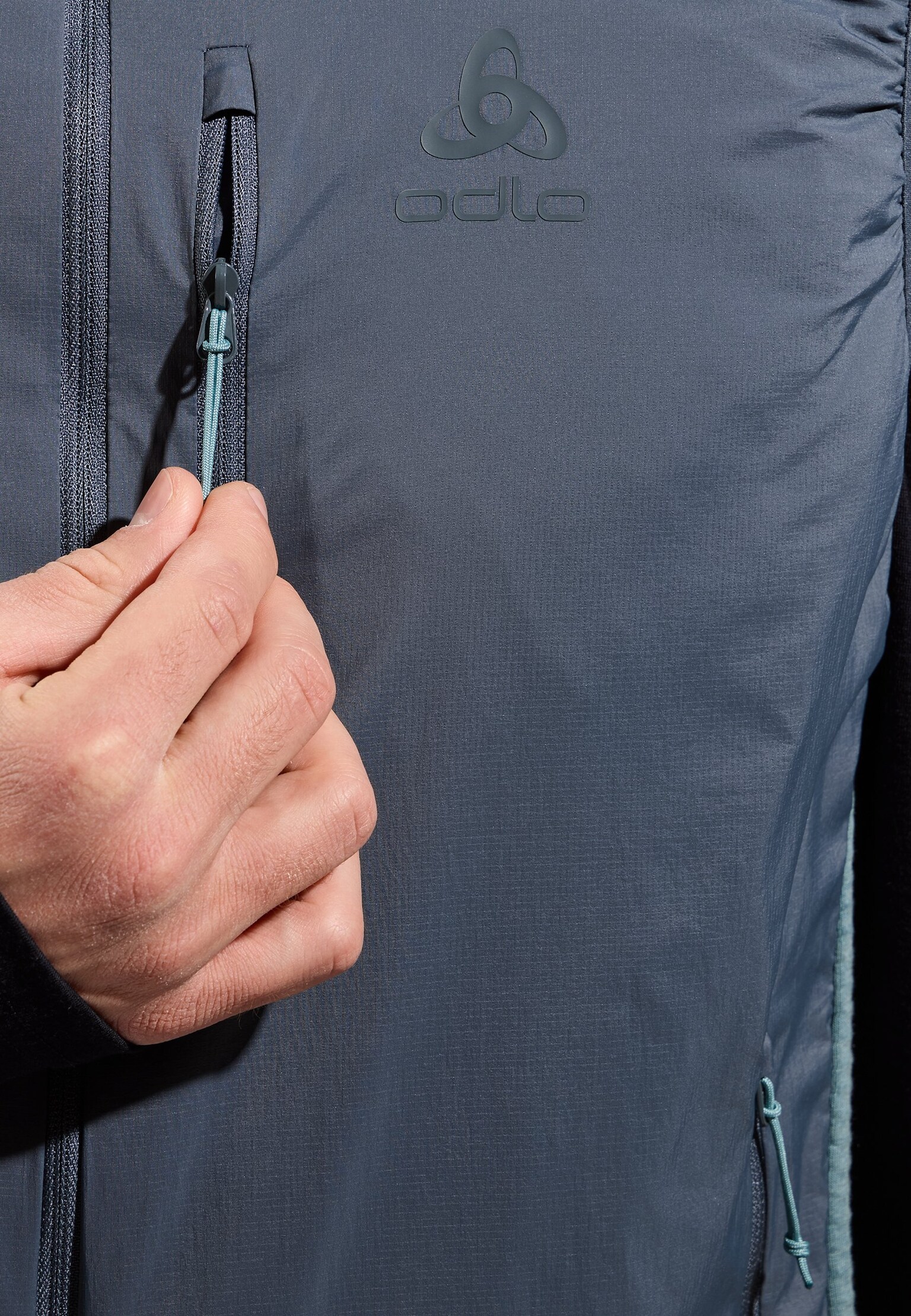 Gilet hybride avec isolation en laine Ascent