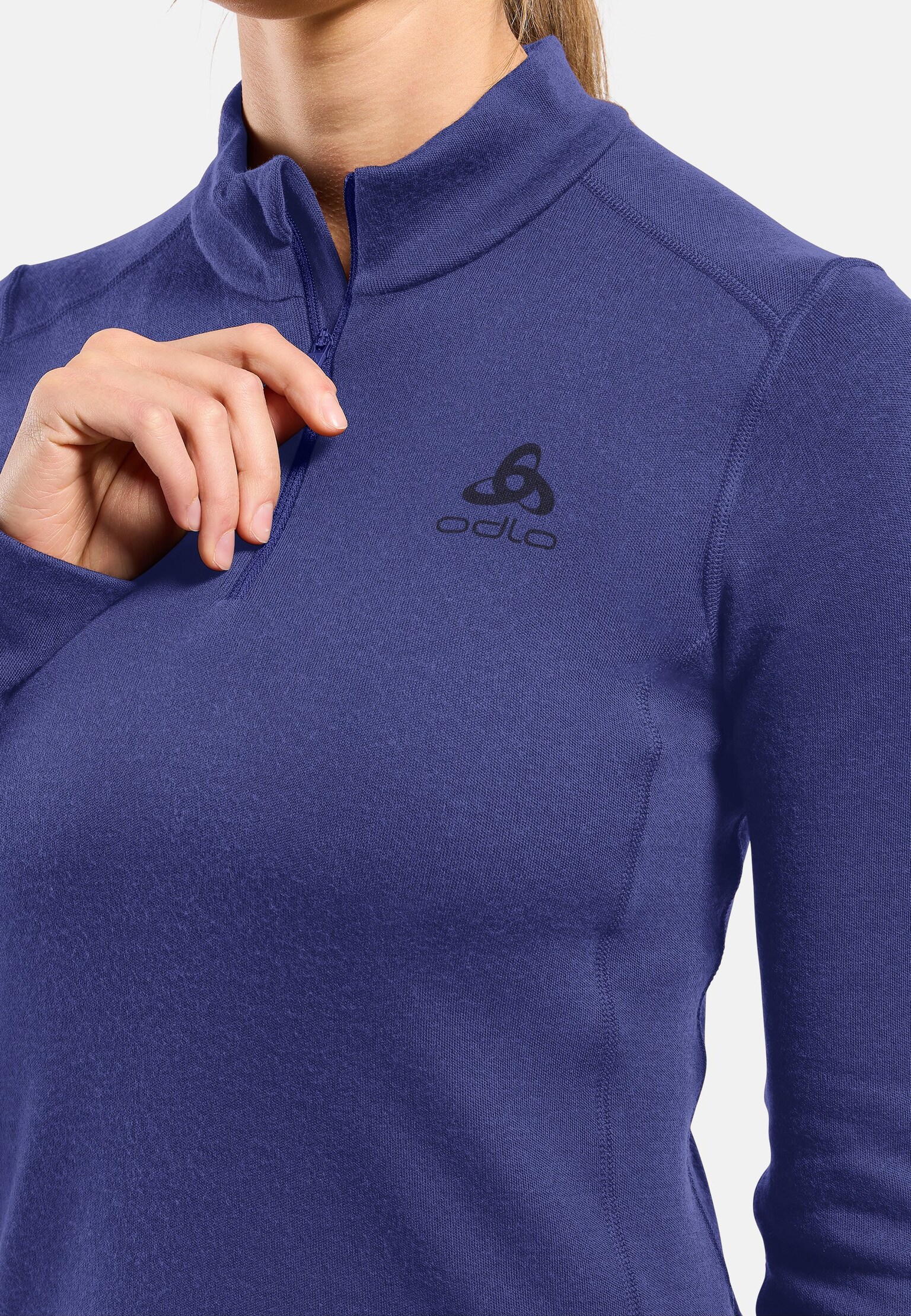 Natural Merino 260 ullundertøy halvglidelås