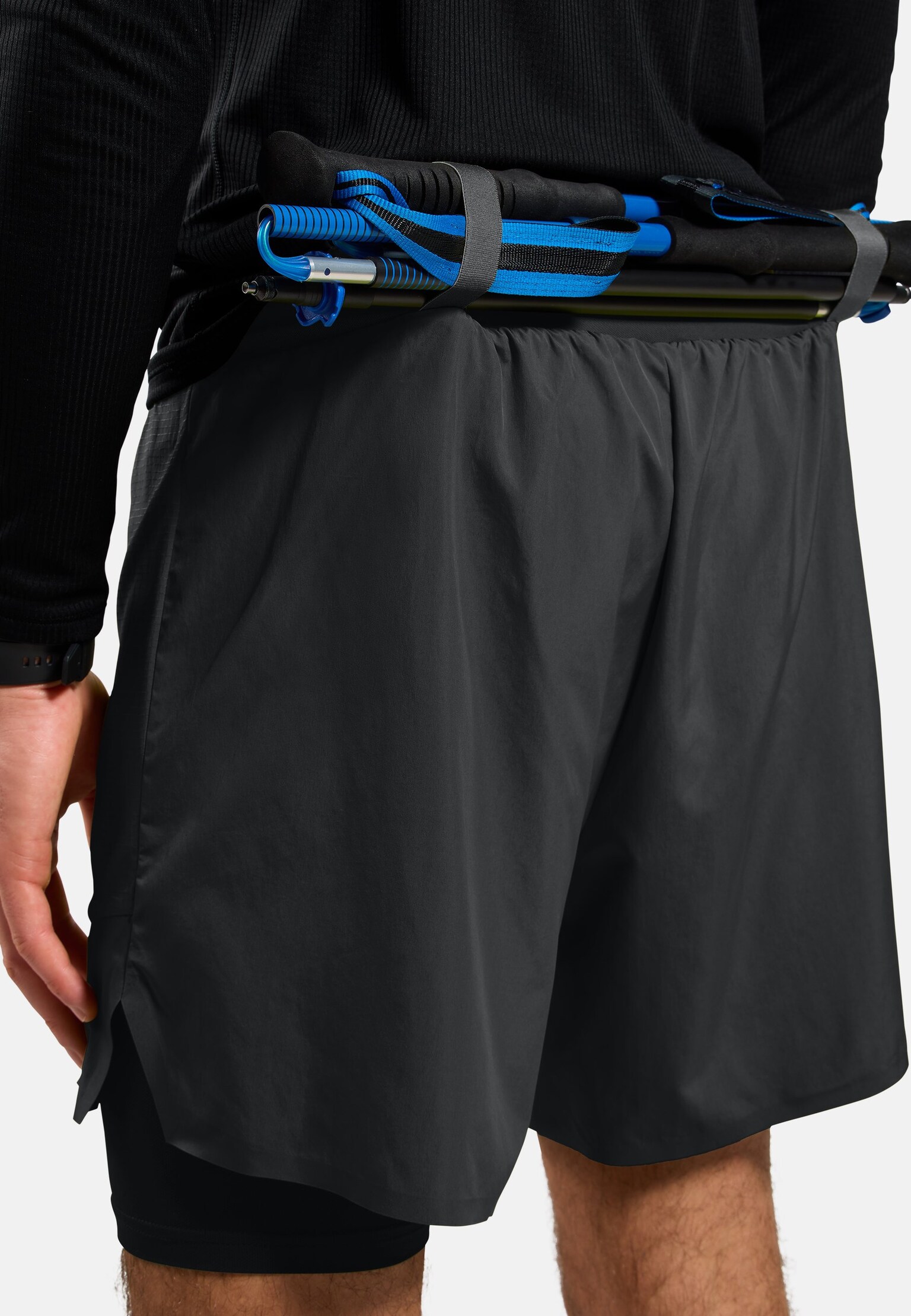 Short de running 2 en 1 X-Alp Trail 6 Inch