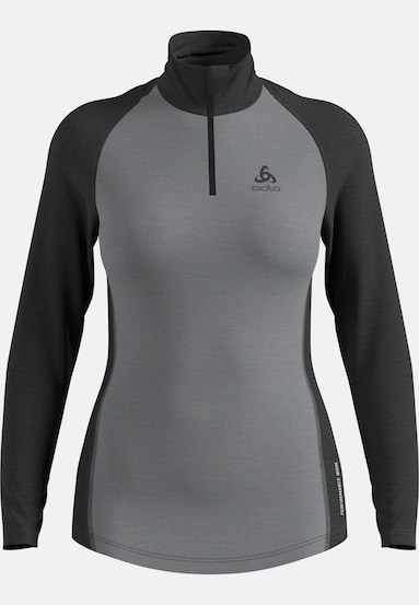 Haut technique demi-zippé Performance Wool 150