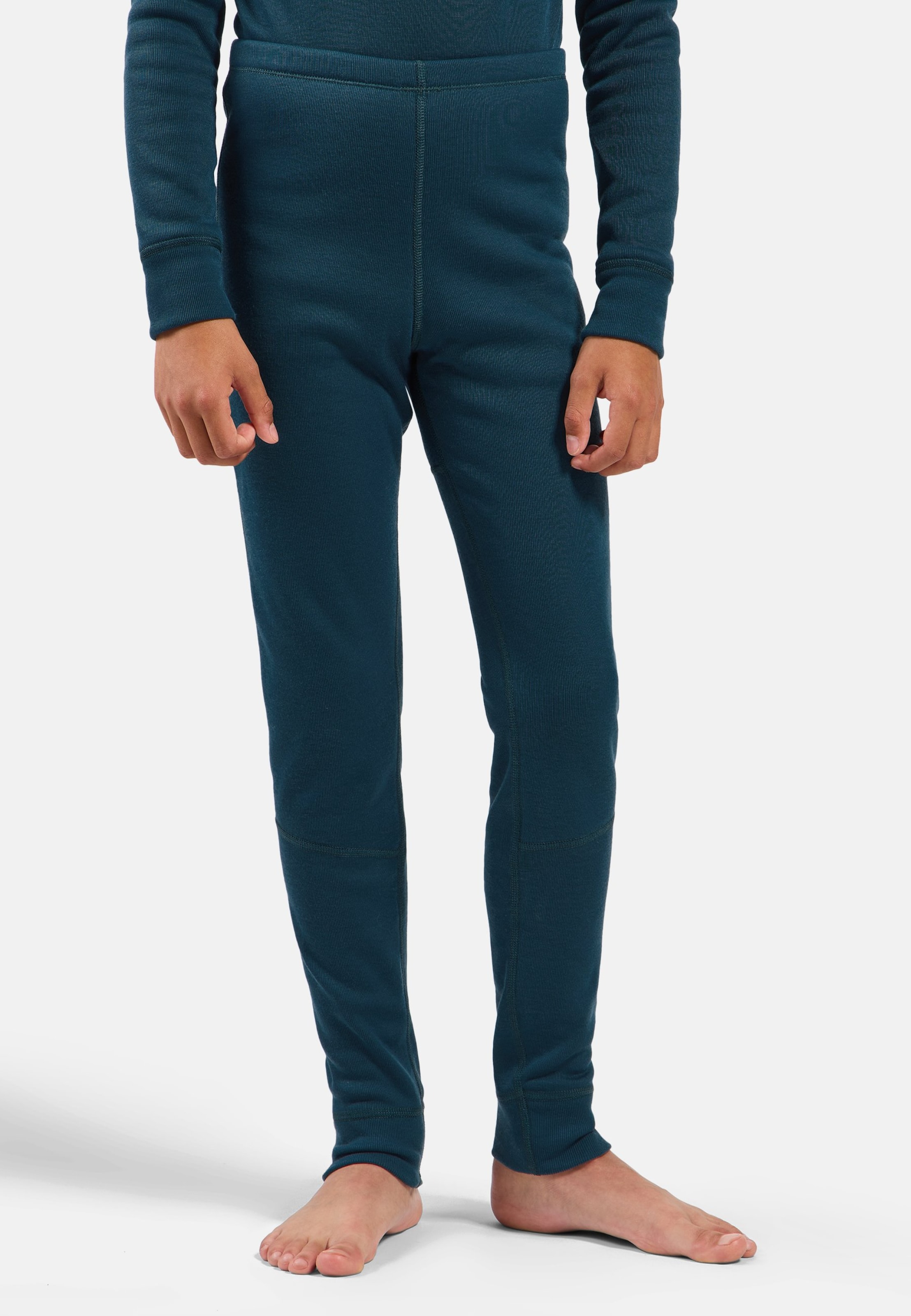 Odlo Active X-Warm Base Layer Tights für Kinder - Wandern, Ski & Snow - marineblau, 152