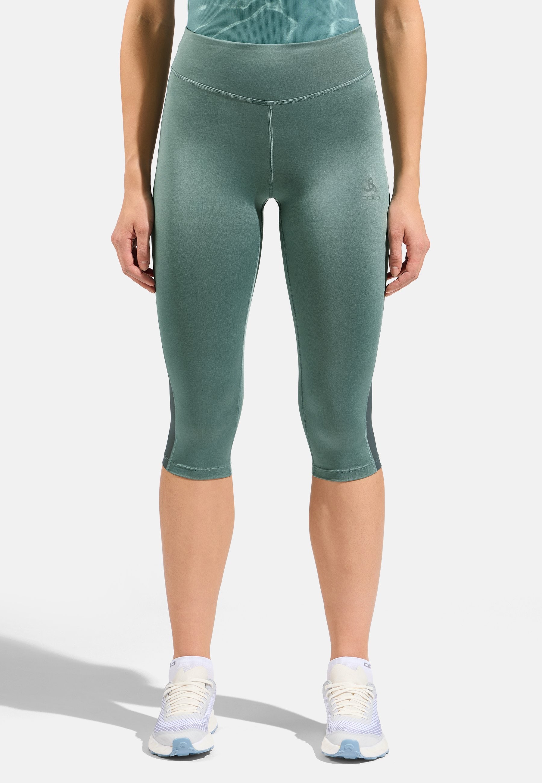 The Essentials 3/4 mesh tights in arctic - dark slate | High
