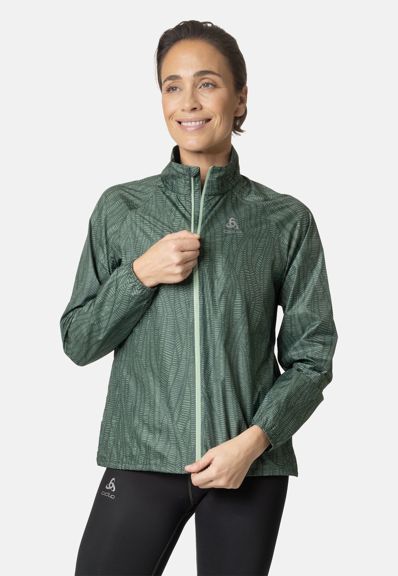 Zeroweight Laufjacke mit Print